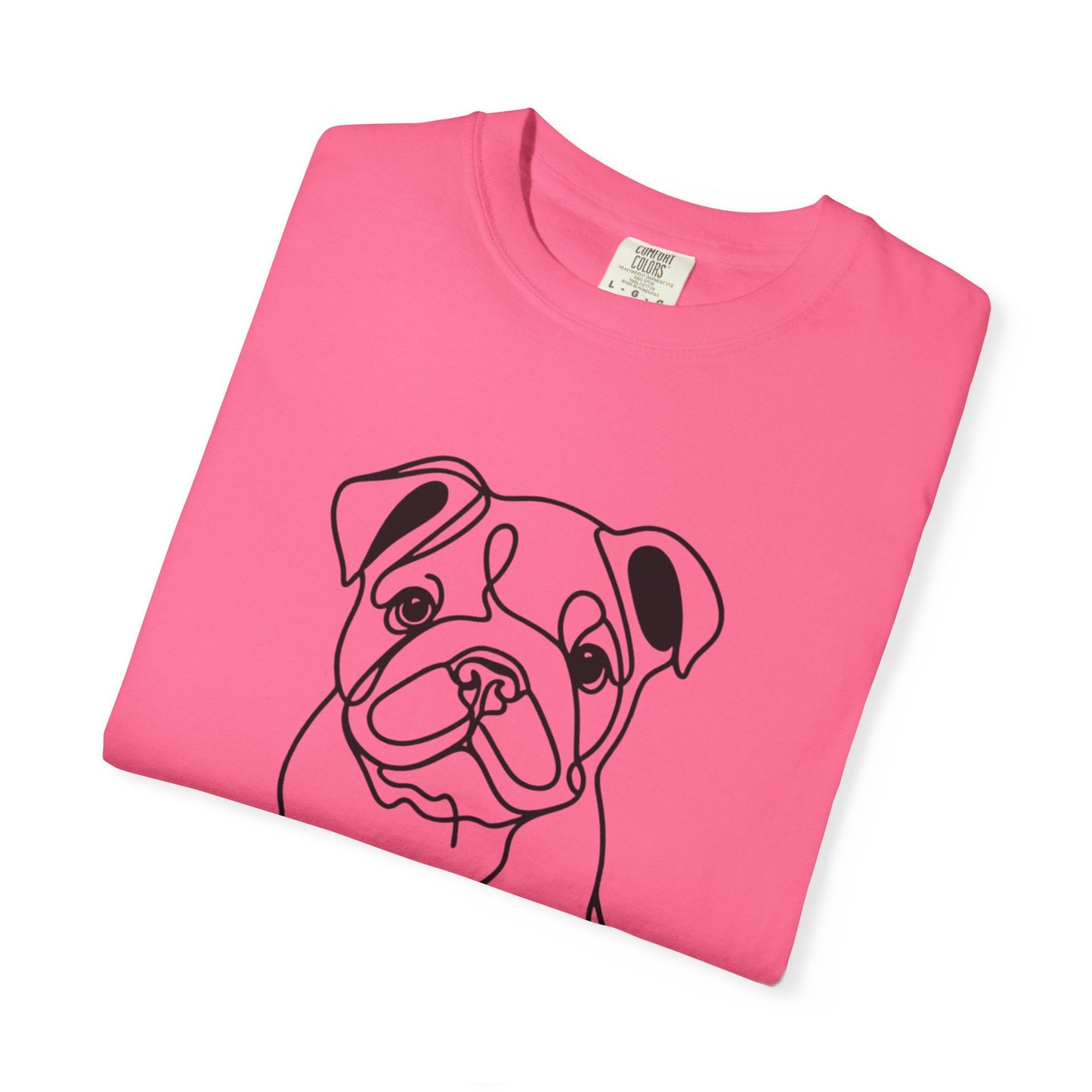 Adorable Bulldog Graphic Unisex T-Shirt