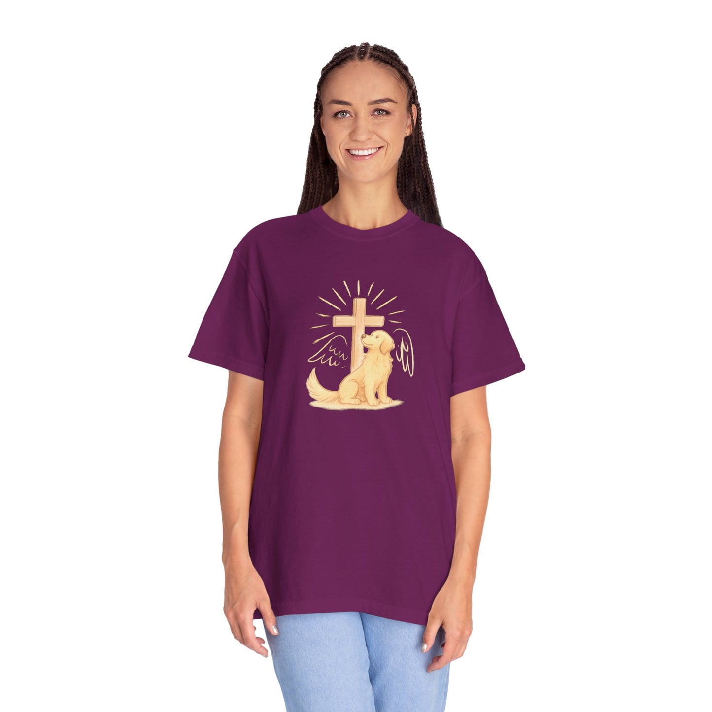 Dog-Inspired Faith T-Shirt, Unisex T-Shirt, Christian Apparel, Pet Lover Gift, Casual Wear, Memorial Shirt