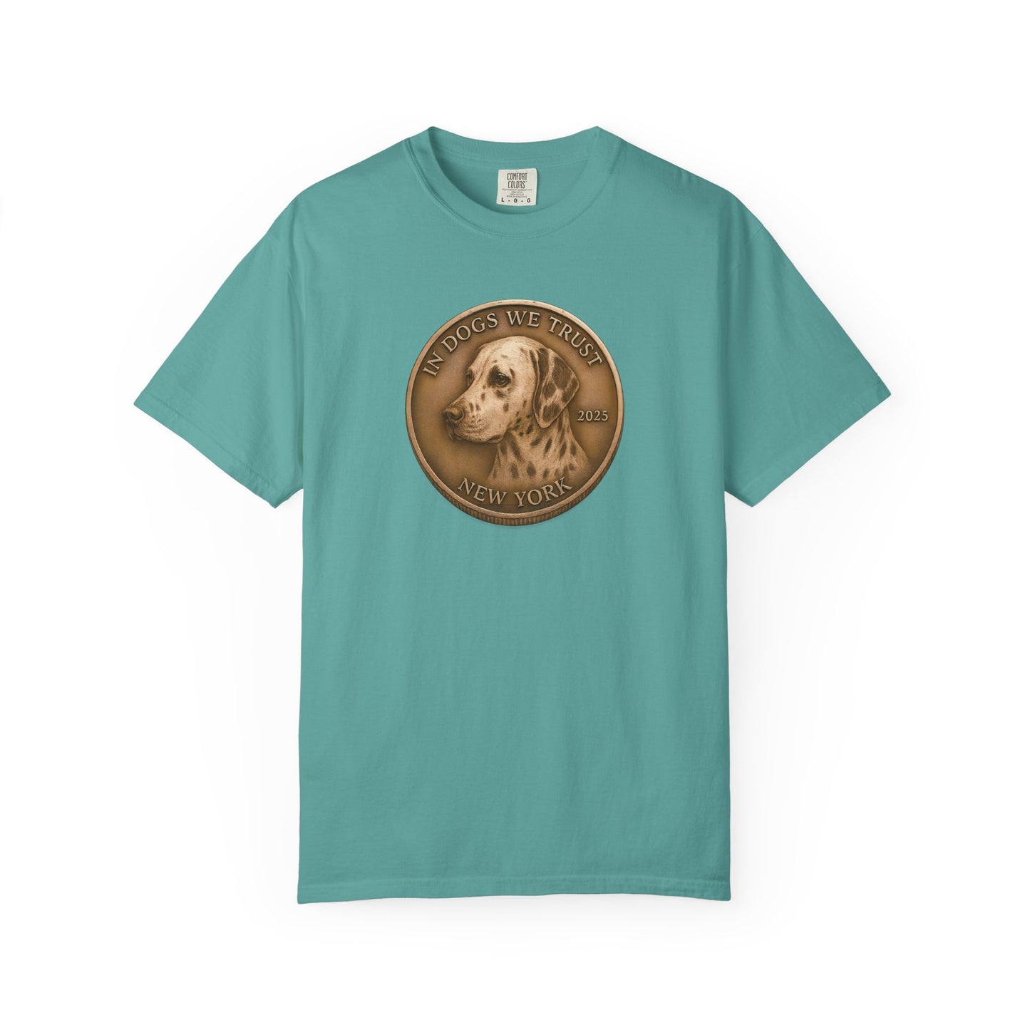 New York State Coin T-Shirt Collection - Proud Dog Breed Illustrations