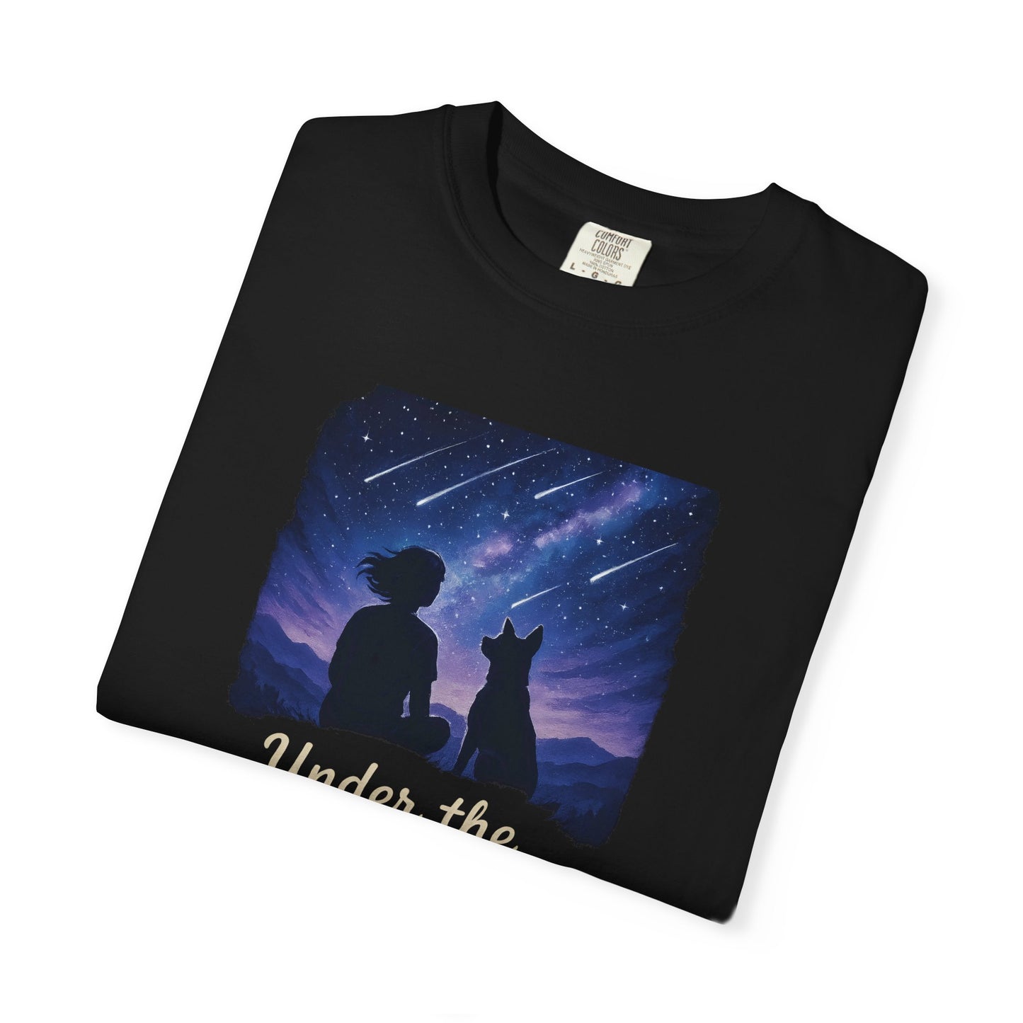 Celestial T-Shirt, Under the Same Stars, Unisex Shirt, Starry Night Tee, Astrology Gift, Cozy Nightwear, Birthday Gift, Casual Wear