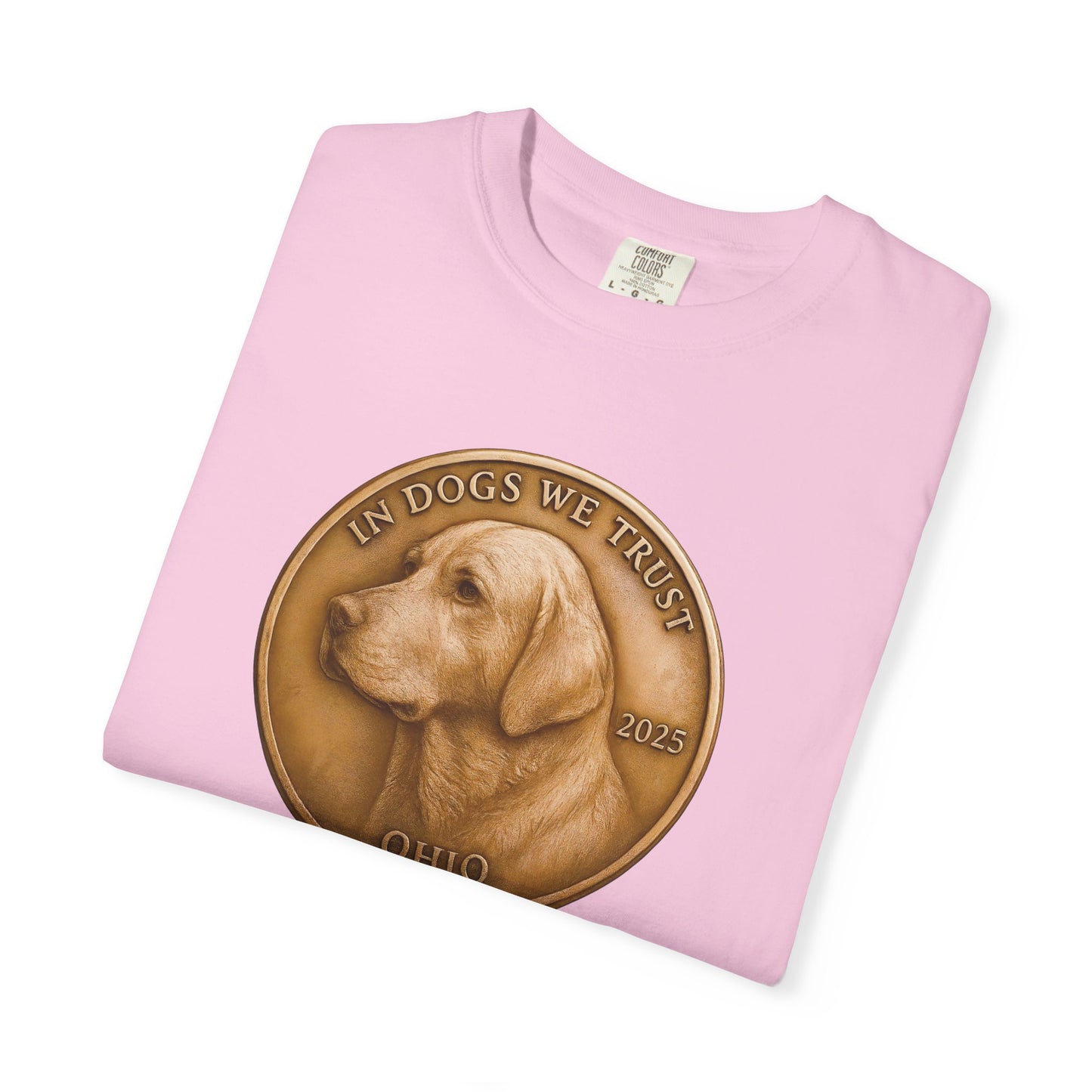 Ohio State Coin T-Shirt Collection - Proud Dog Breed Illustrations