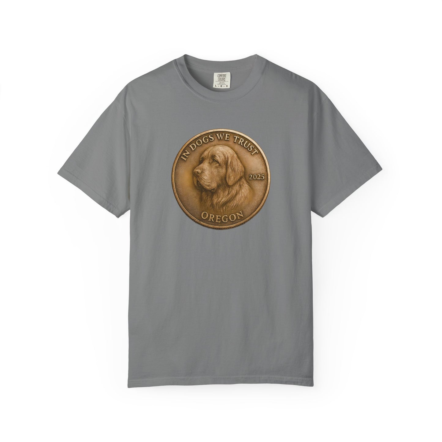 Oregon State Coin T-Shirt Collection - Proud Dog Breed Illustrations