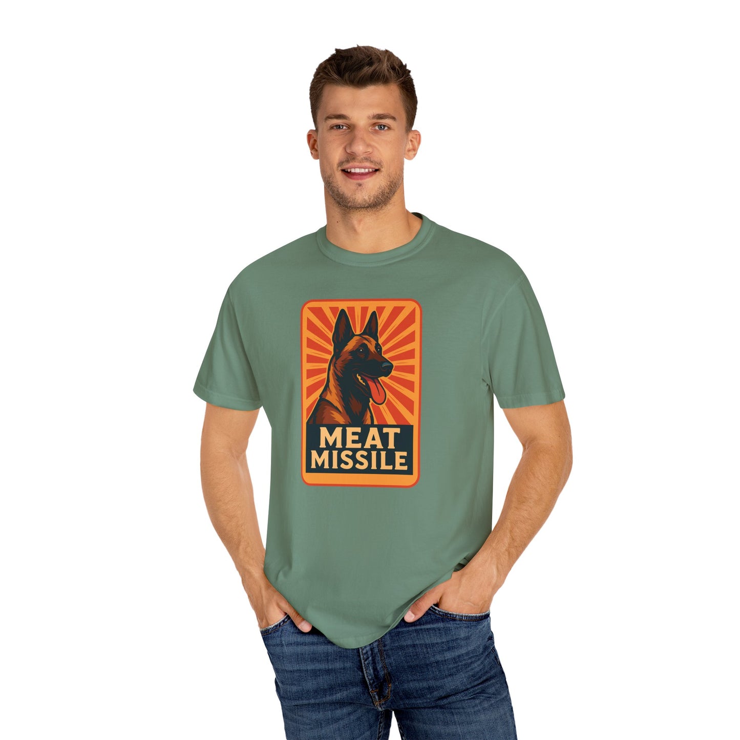 🚀 Belgian Malinois “Meat Missile” Tee