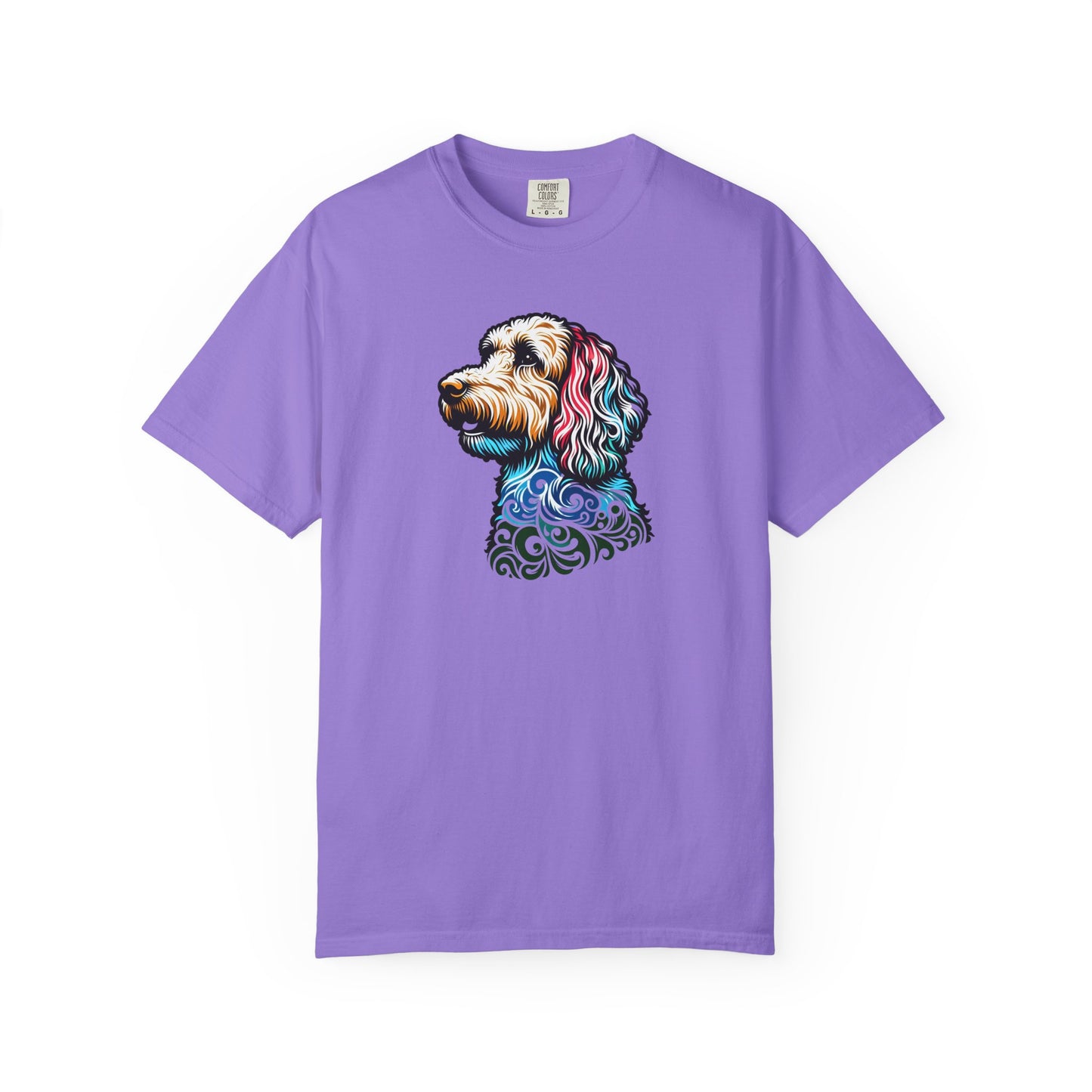 Labradoodle Love Tee – Color Splash Edition