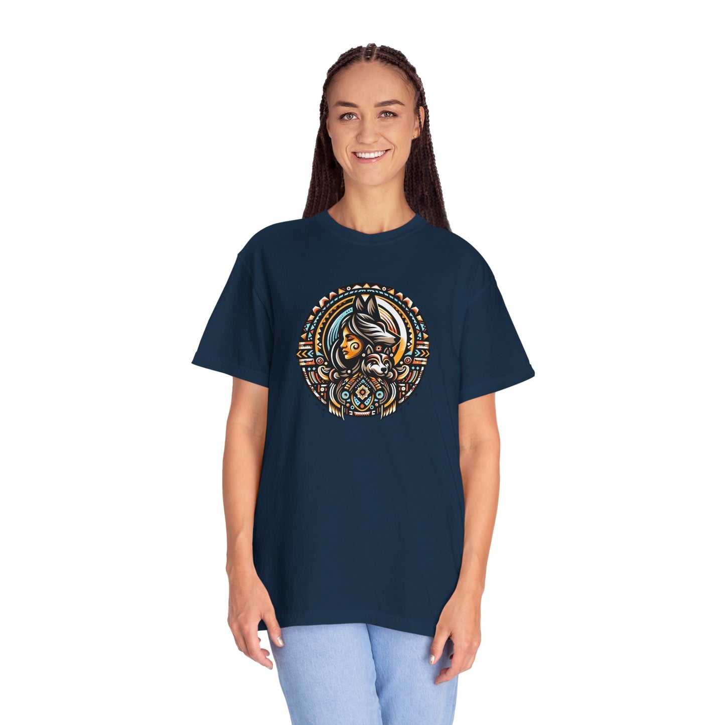 Tribal Art Unisex T-Shirt | Bohemian Style Tee, Graphic Tee, Casual Wear, Unique Gifts, Summer Fashion