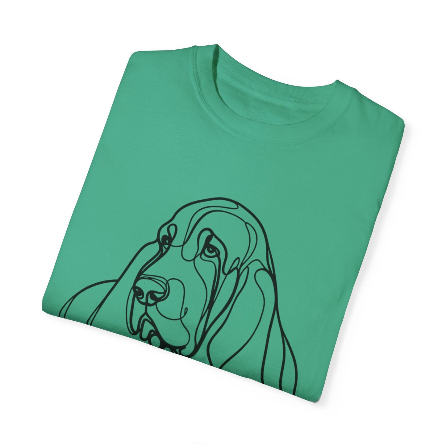 π Low & Loyal β Basset Hound Line Art Tee