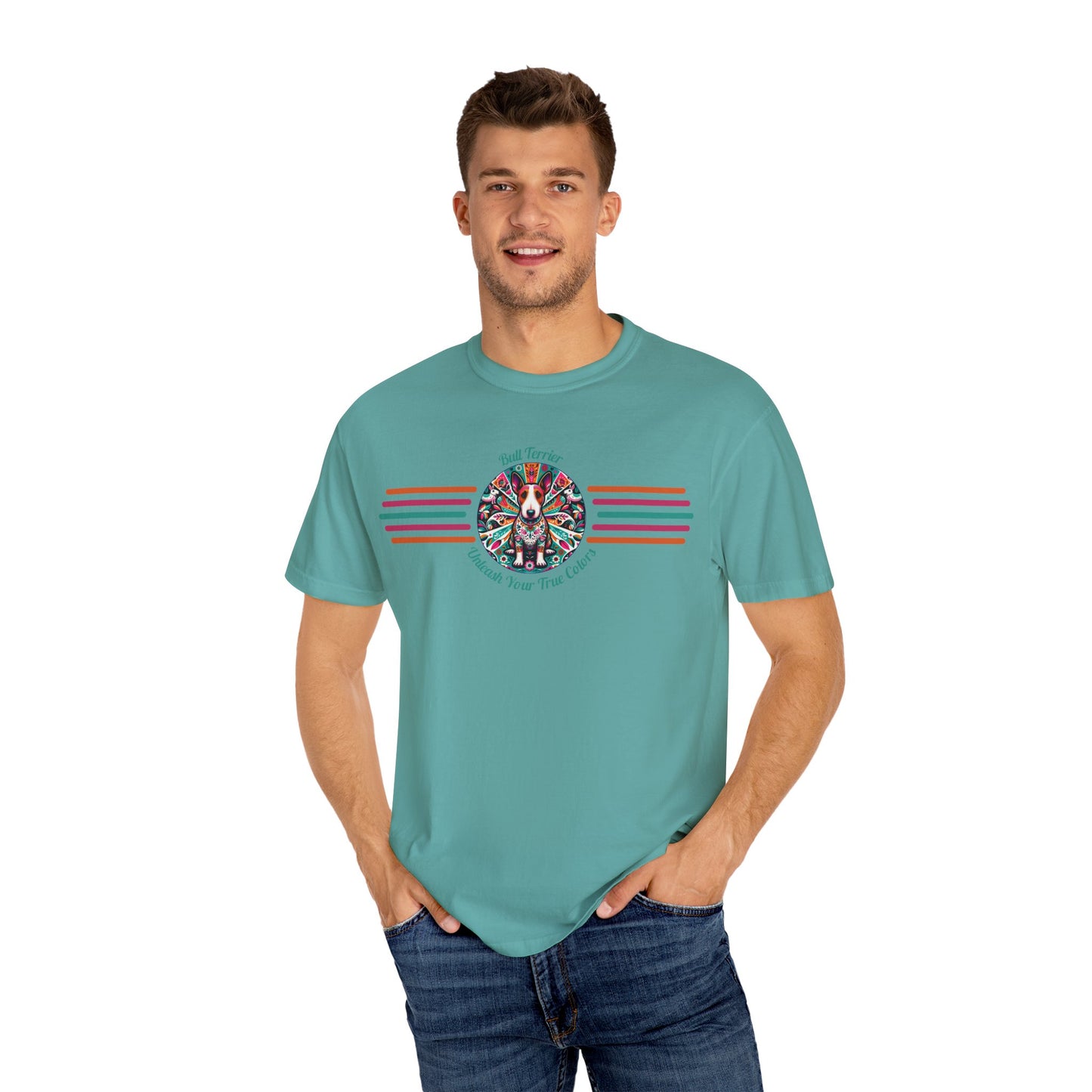 Bull Terrier - "Unleash Your True Colors" Graphic Tee