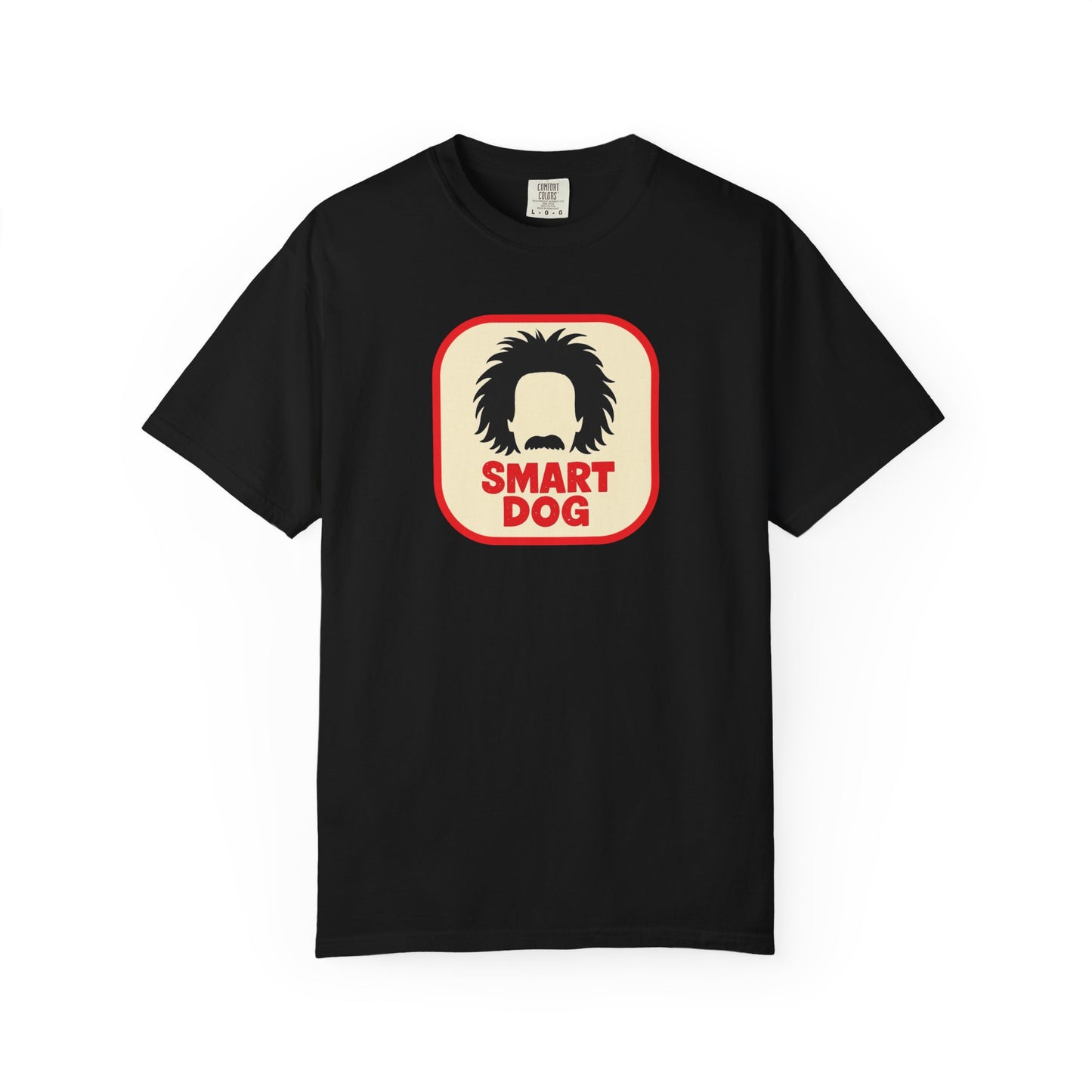 Dog Lover Graphic T-shirt - Smart Dog, Albert Einstein Design