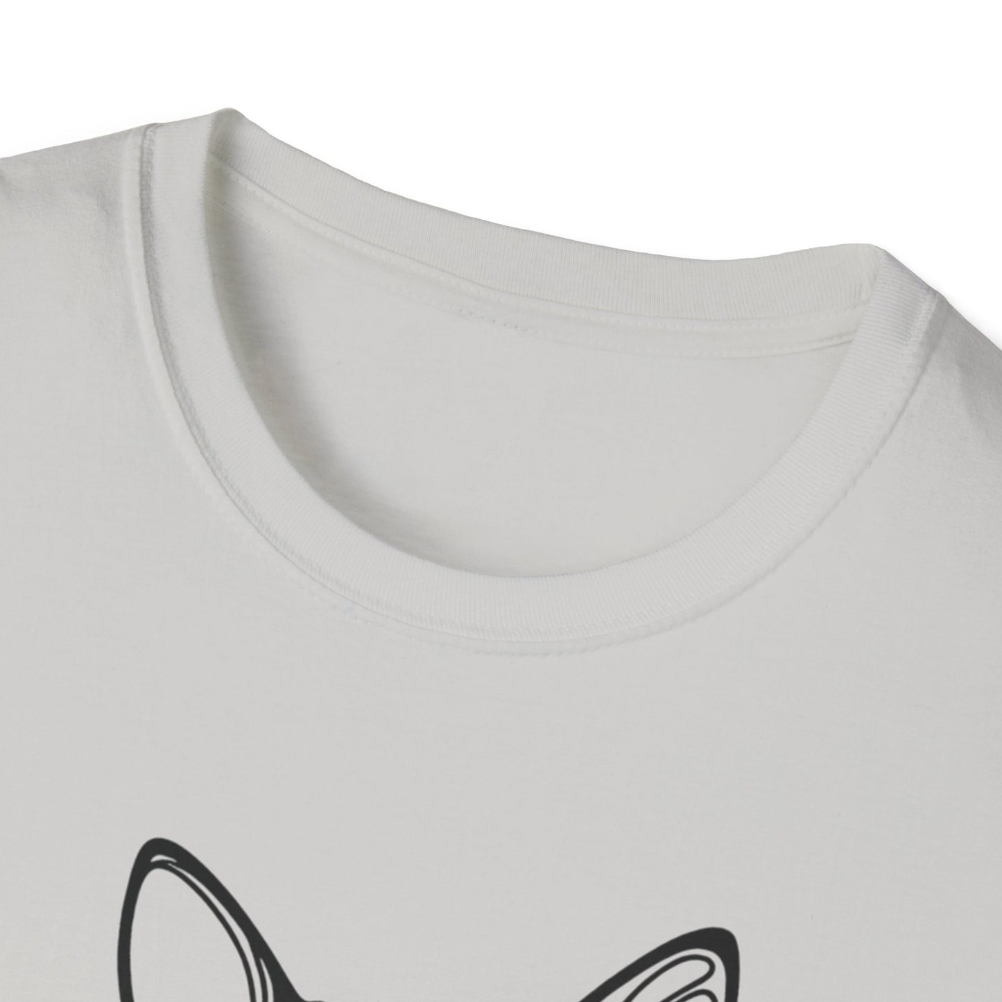 🖤 True Grit – Blue Heeler Line Art Tee – Minimalist Dog Outline Design