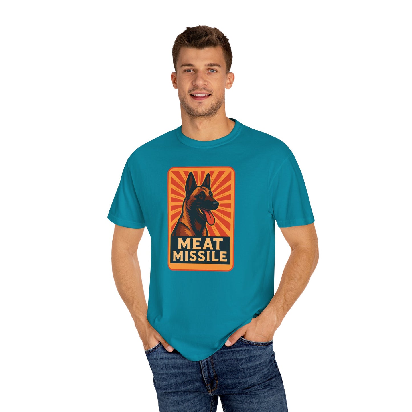 🚀 Belgian Malinois “Meat Missile” Tee