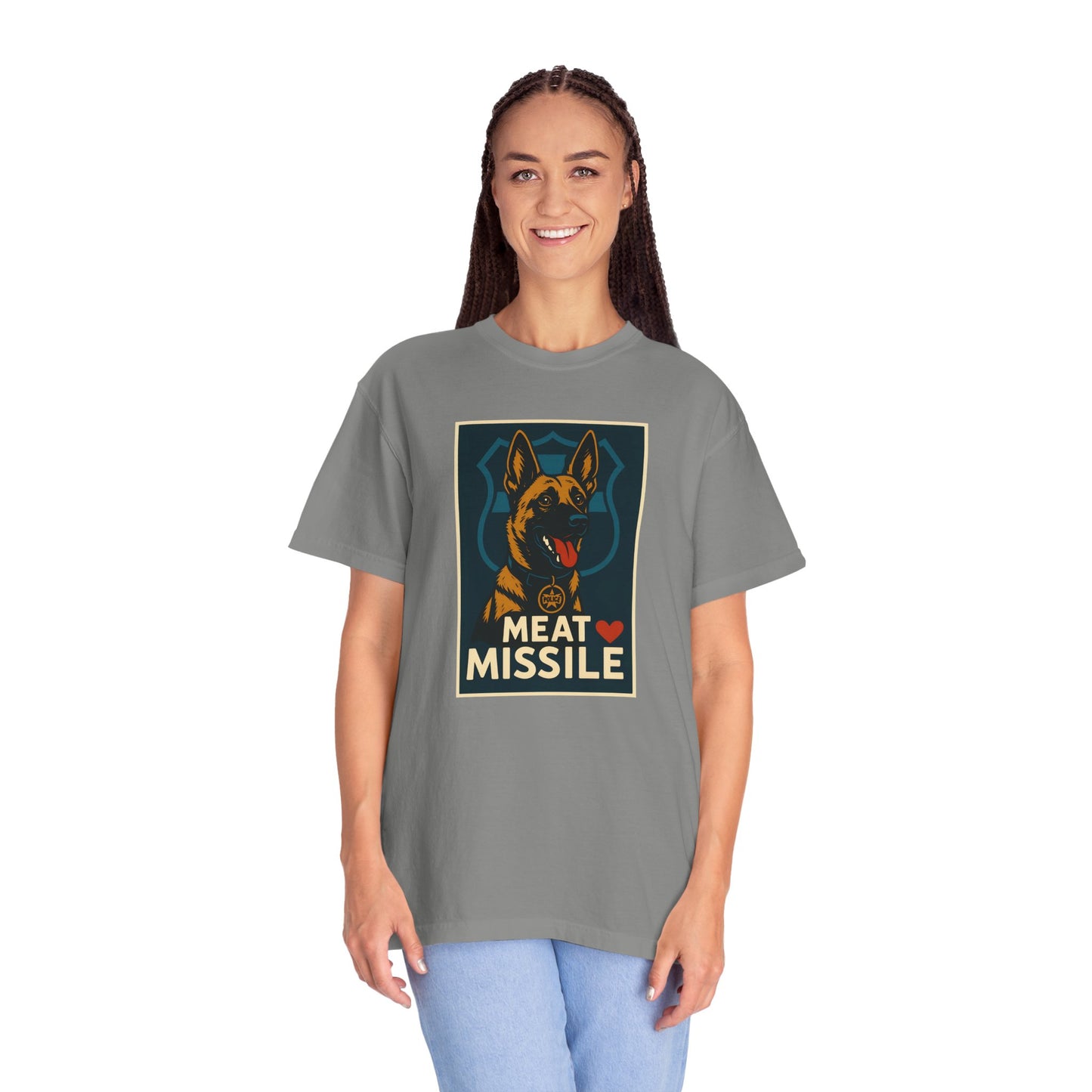 🚀 Belgian Malinois “Meat Missile” Tee