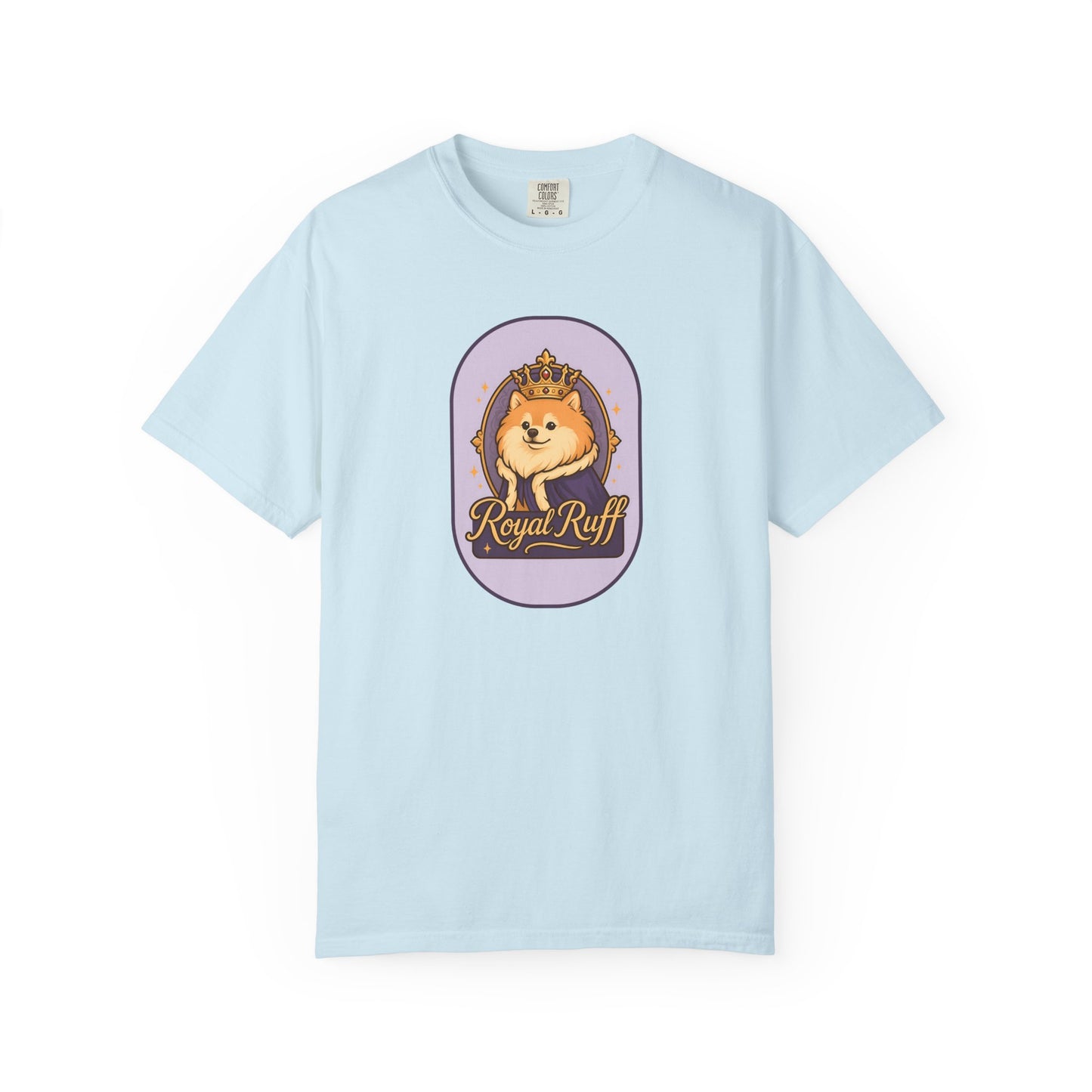 Dog Lover's Royal Ruff T-Shirt - Unisex Funny Pet Tee, Gift for Dog Parents, Cute Animal Shirt, Pet Memorial, Birthday Gift