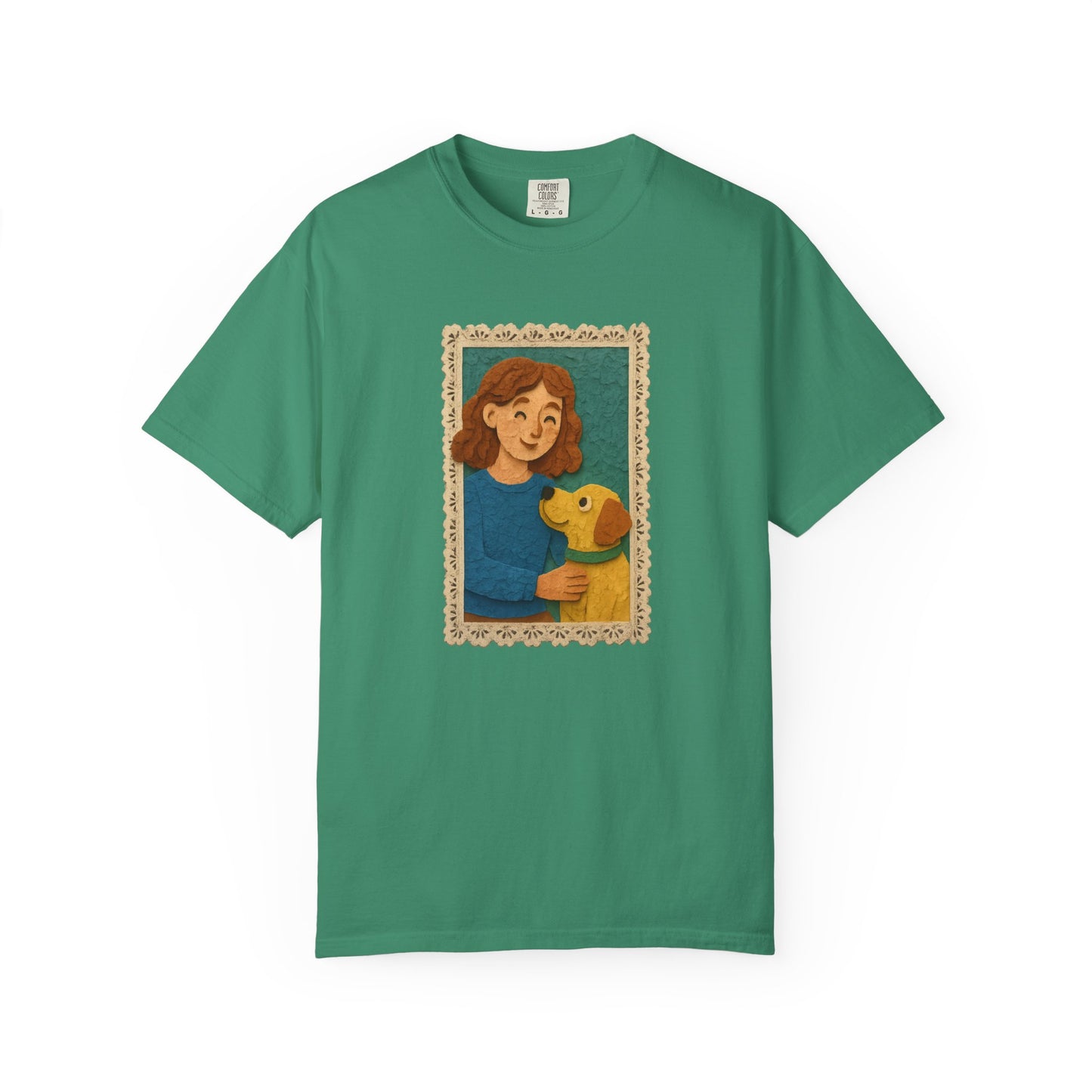 Dog Mom T-shirt - Unisex Garment-Dyed Tee for Pet Lovers