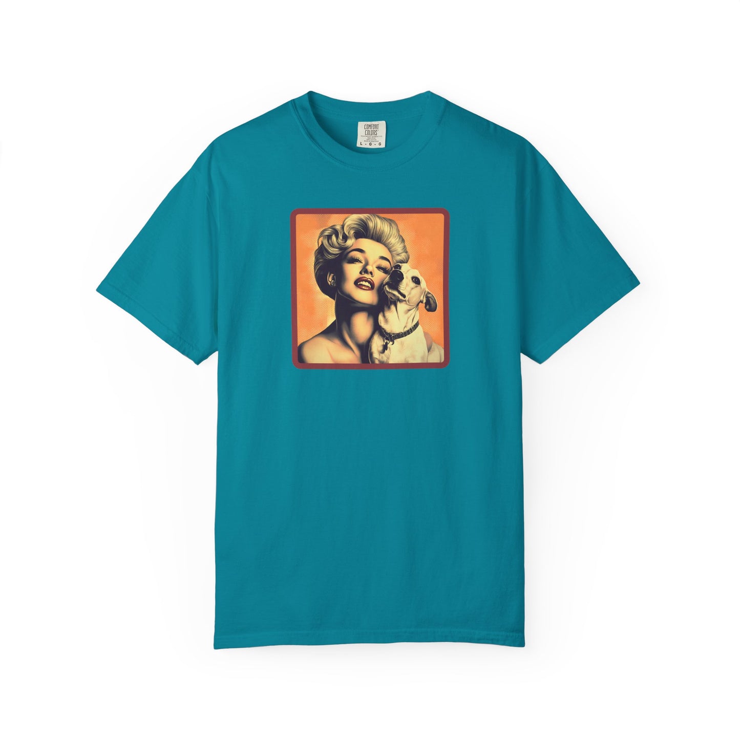 Vintage Poster T-Shirt - Unisex Garment-Dyed Tee