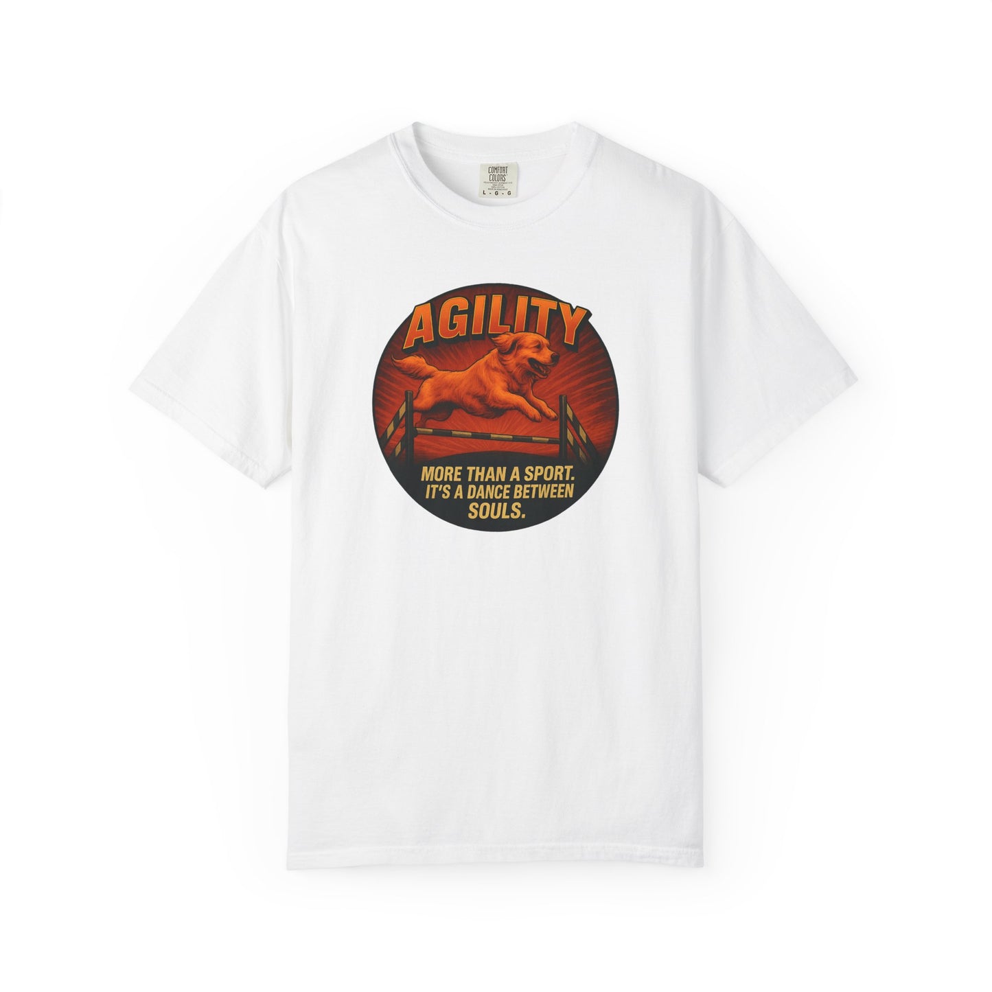 Agility Dog Sport Unisex Garment-Dyed T-Shirt