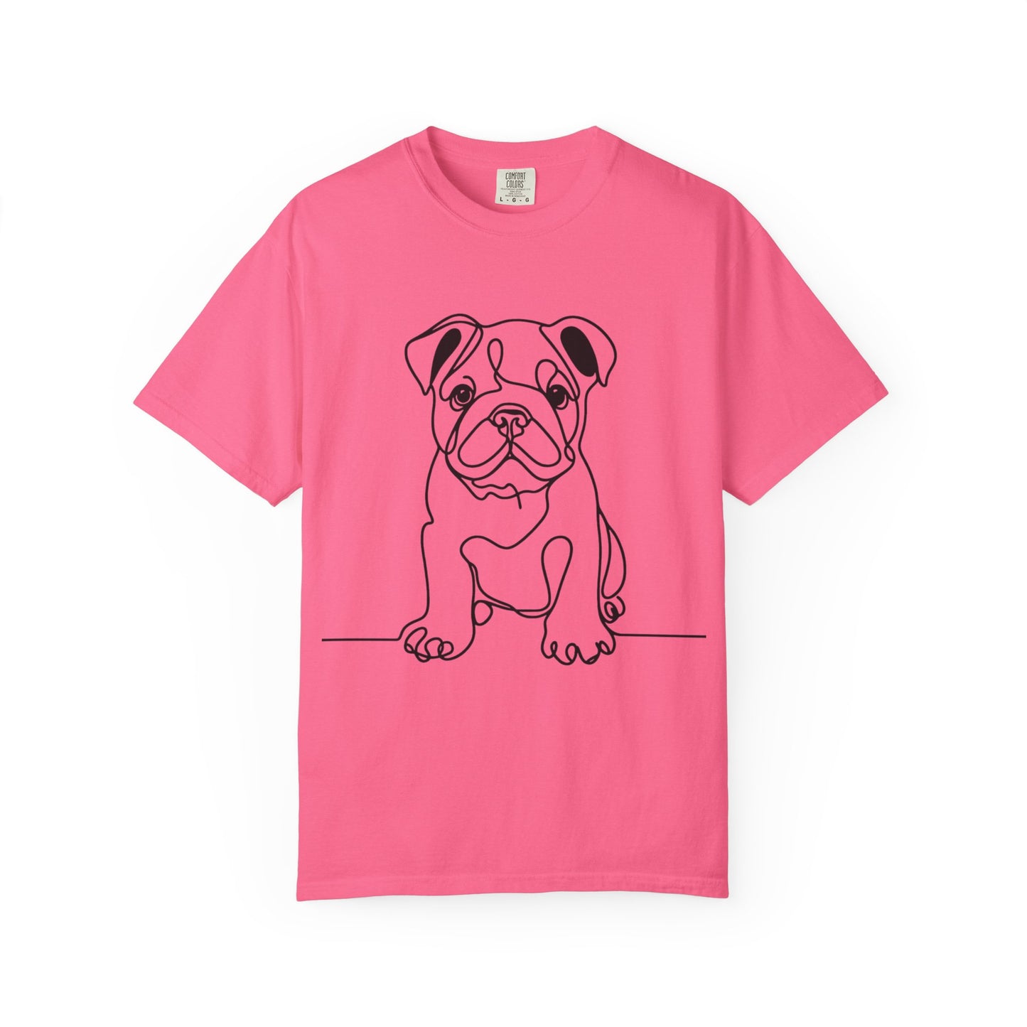 Adorable Bulldog Graphic Unisex T-Shirt