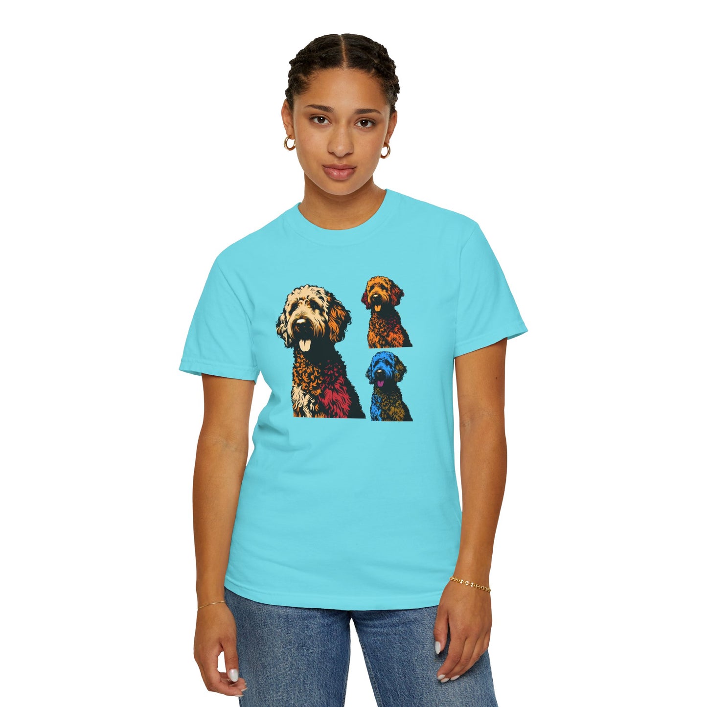 Labradoodle Love Tee – Color Splash Edition