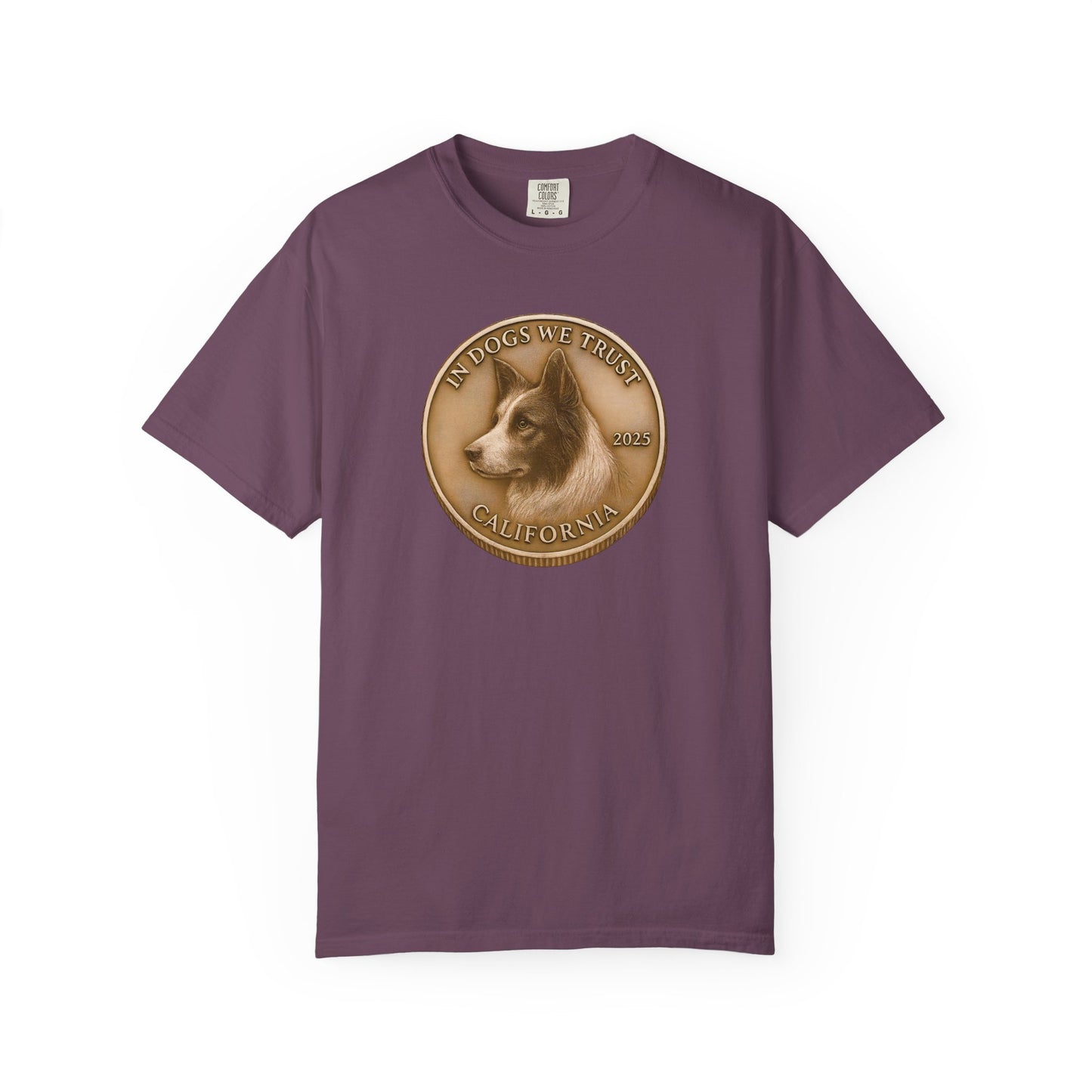 California State Coin T-Shirt Collection - Proud Dog Breed Illustrations