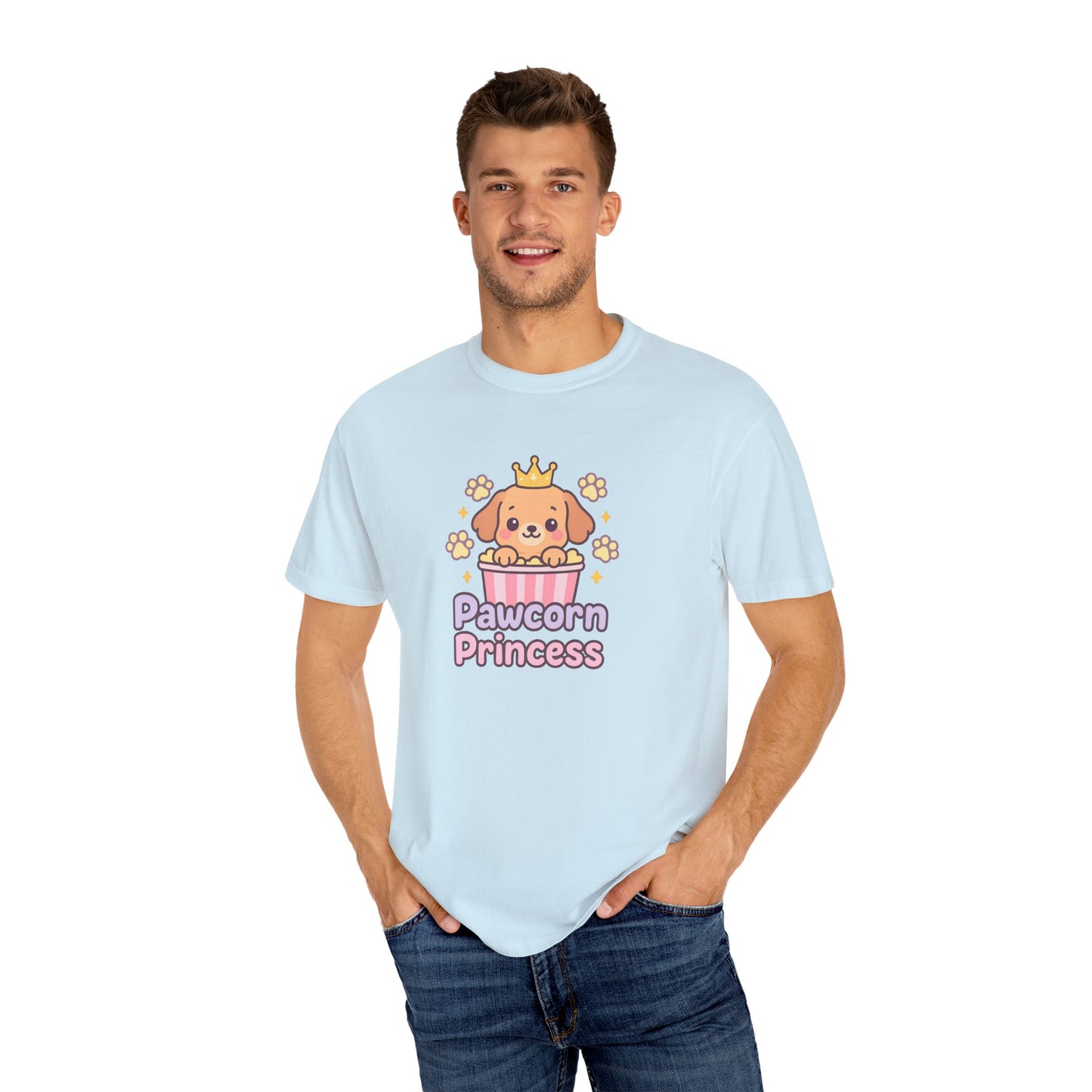 Pawprint Princess T-Shirt, Cute Dog Lover Tee, Funny Pet Shirt, Gift for Dog Moms, Animal Lover Clothing
