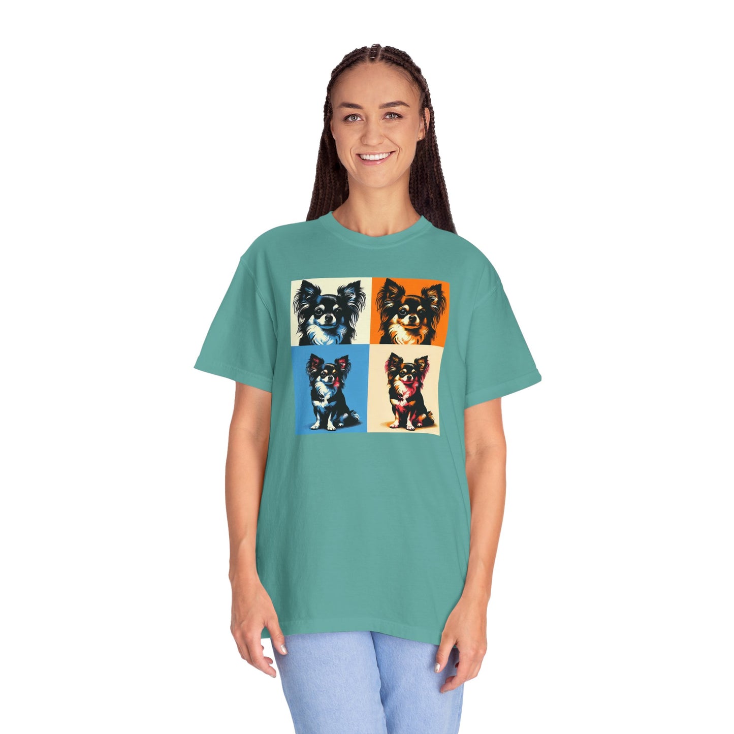 Chihuahua Pop Art Unisex T-shirt - Colorful Graphic Tee for Dog Lovers