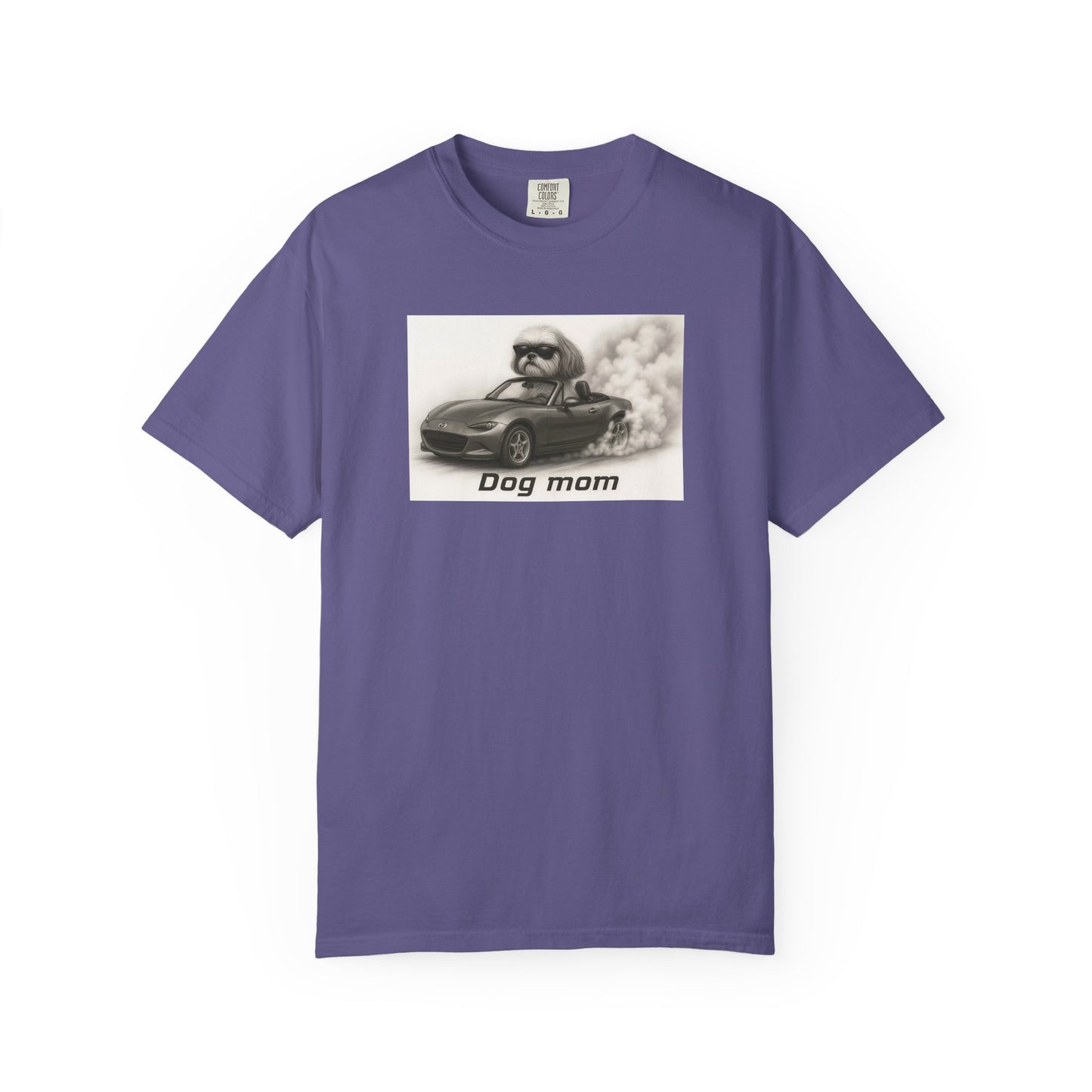 Dog Mom - Shih Tzu - “Cool Dogs in Cool Cars” T-Shirt Collection! 🐶🚗
