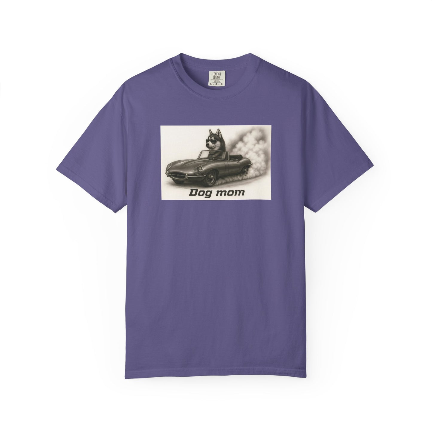 Dog Mom - Siberian Husky - “Cool Dogs in Cool Cars” T-Shirt Collection! 🐶🚗