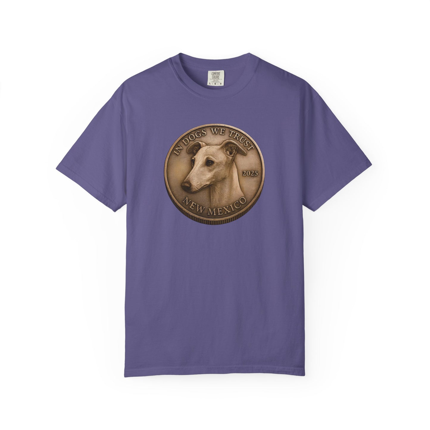 New Mexico State Coin T-Shirt Collection - Proud Dog Breed Illustrations