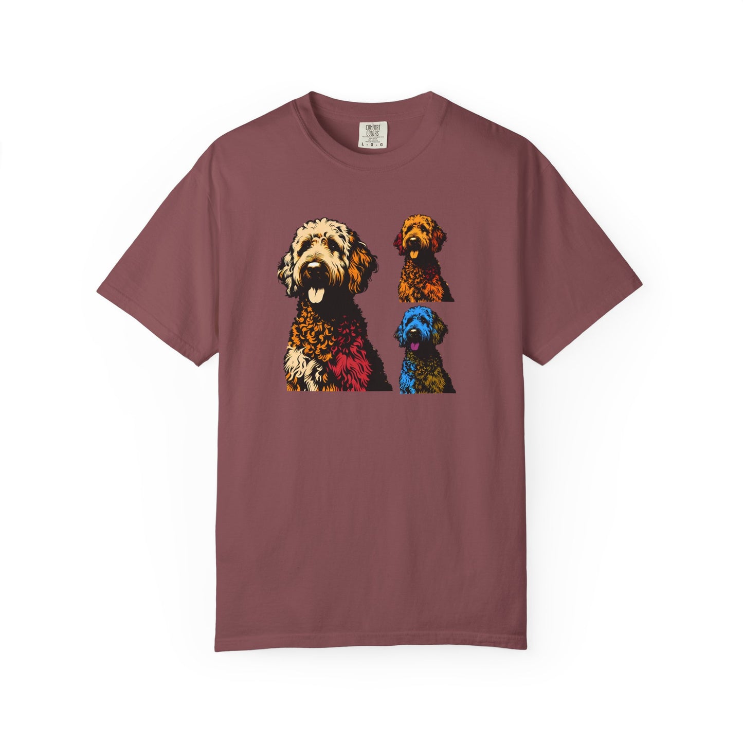 Labradoodle Love Tee – Color Splash Edition