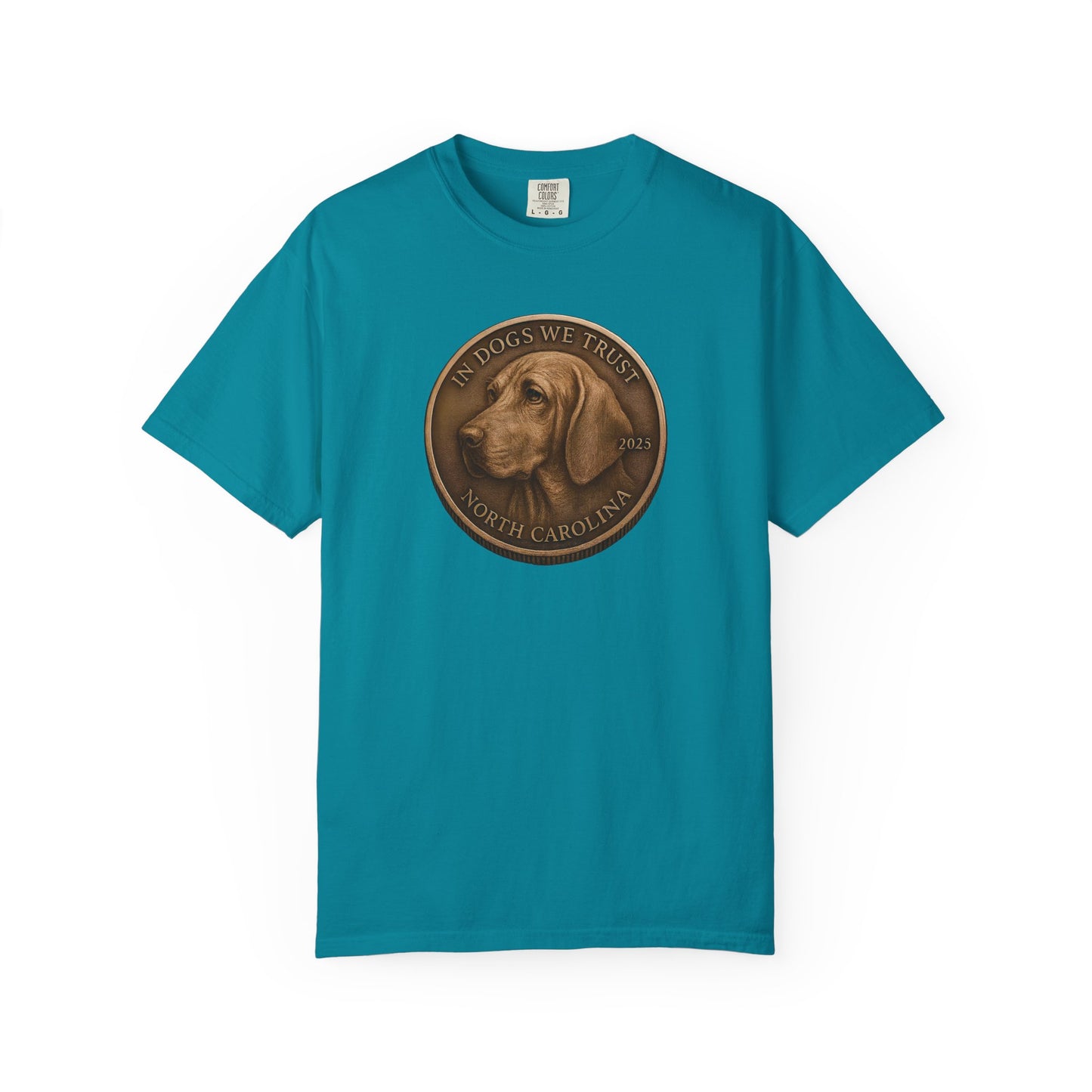 North Carolina State Coin T-Shirt Collection - Proud Dog Breed Illustrations