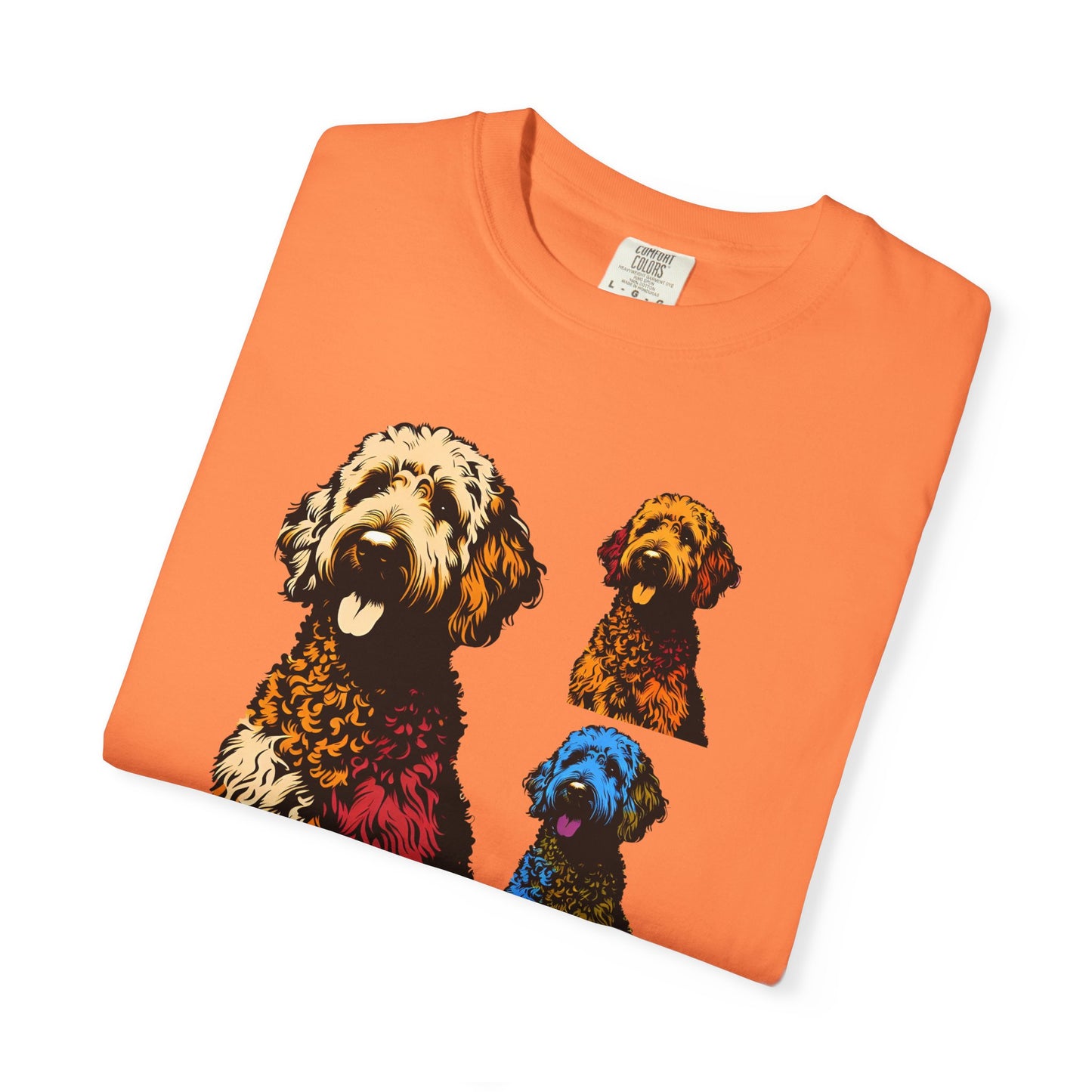 Labradoodle Love Tee – Color Splash Edition
