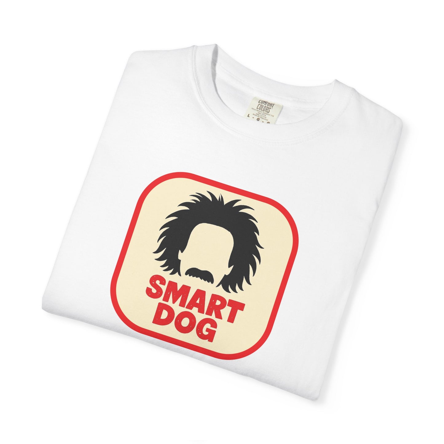 Dog Lover Graphic T-shirt - Smart Dog, Albert Einstein Design