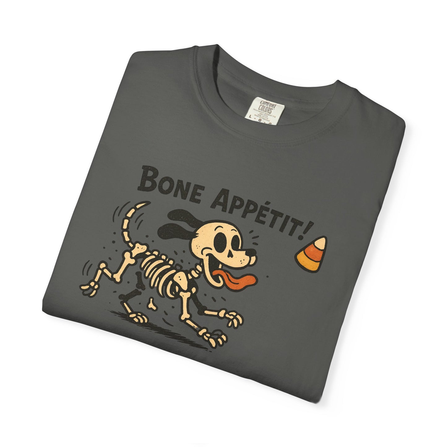 Funny Dog Skeleton T-shirt, Halloween Humor Shirt, Gift for Pet Lovers, Casual Tee, Unisex Vintage Style