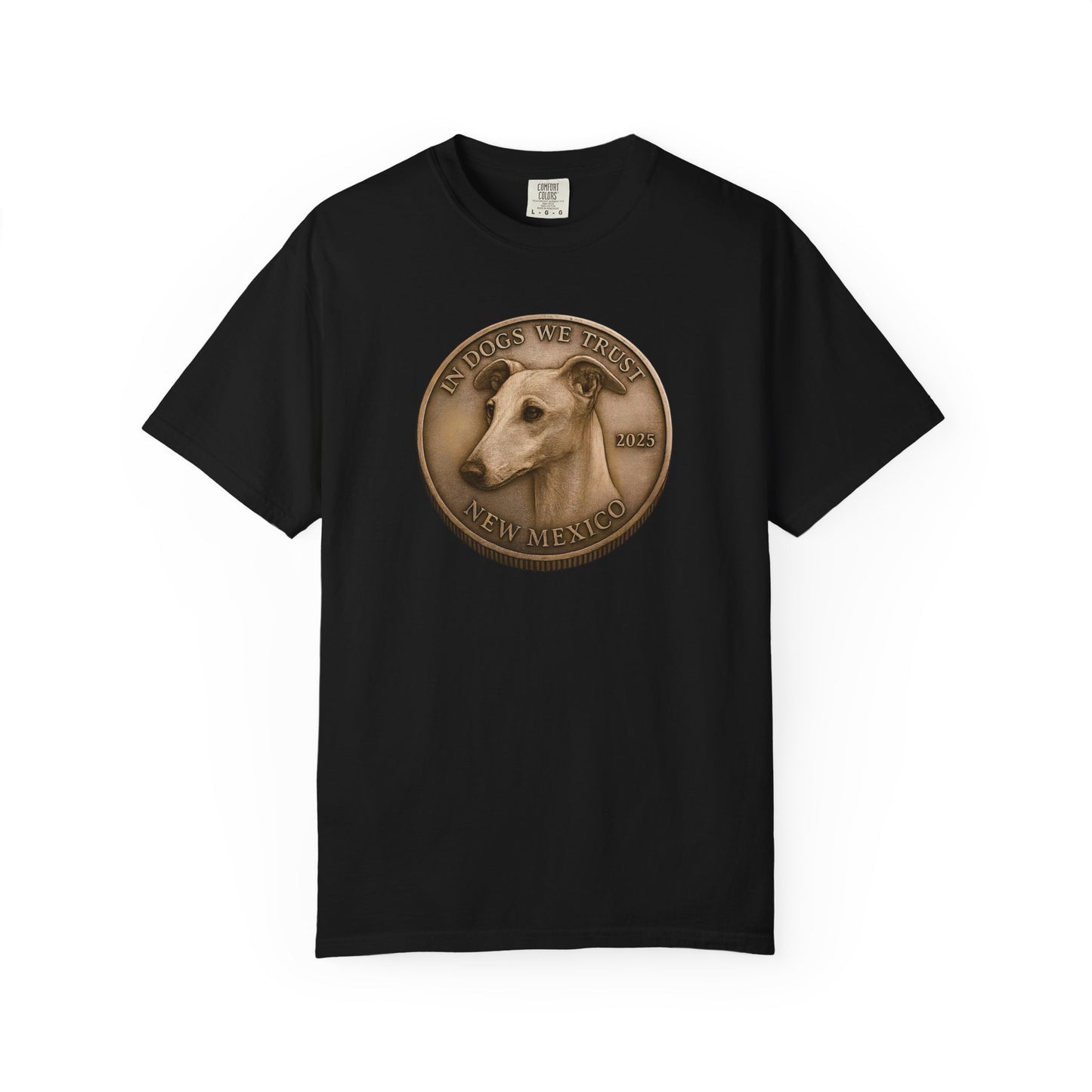 New Mexico State Coin T-Shirt Collection - Proud Dog Breed Illustrations