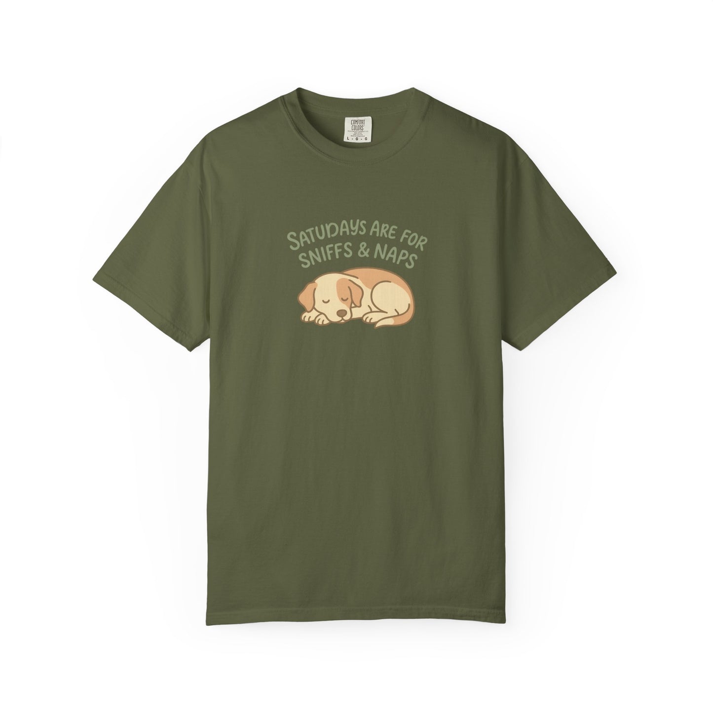 Saturdays are for naps Dog Dad T-Shirt
