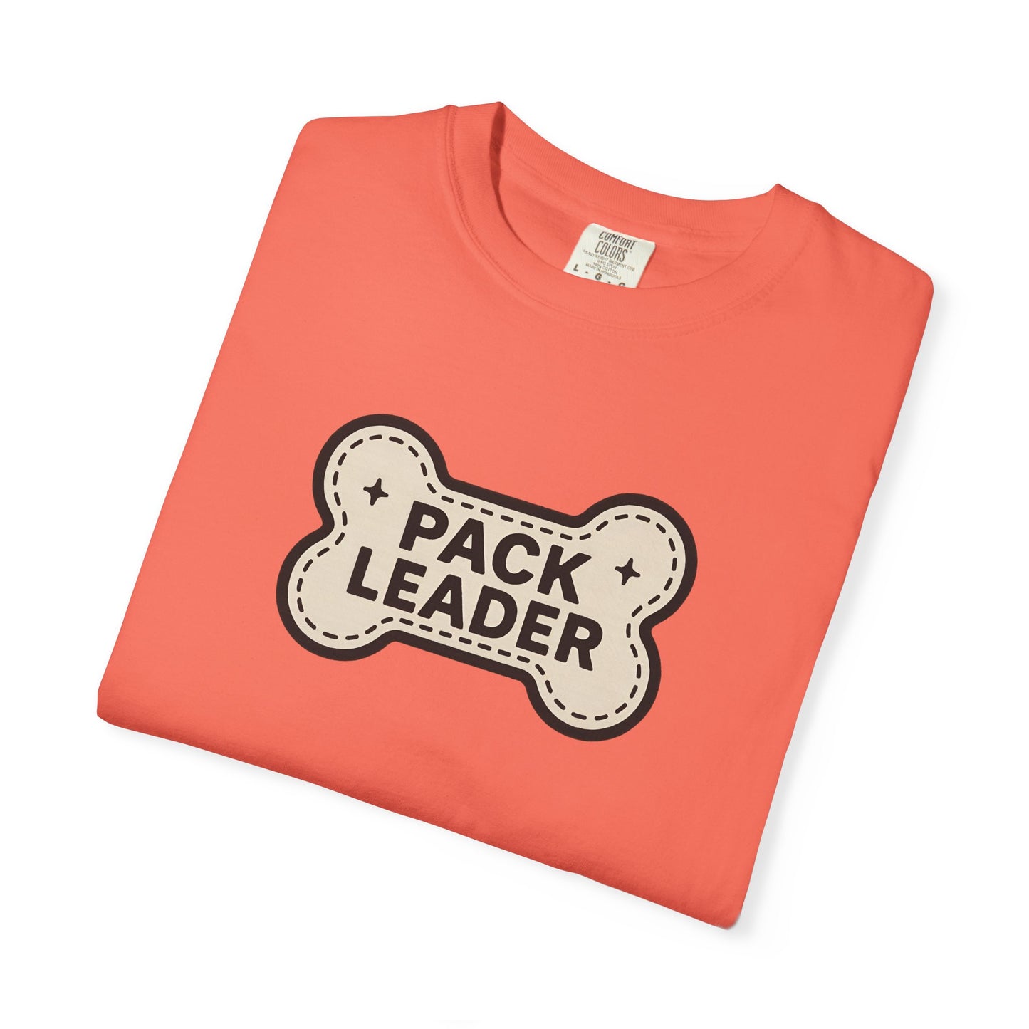 Pack Leader Unisex Garment-Dyed T-Shirt | Funny Dog Owner Gift, Pet Lover Tee, Casual Wear, Dog Mom, Animal Rescue Apparel
