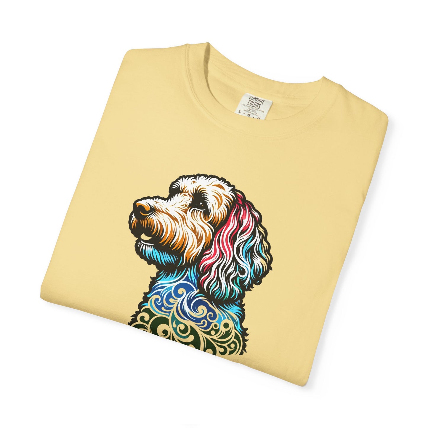 Labradoodle Love Tee – Color Splash Edition