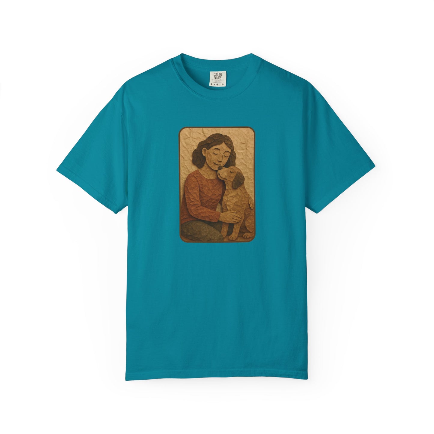 Dog Mom T-shirt - Unisex Garment-Dyed Tee for Pet Lovers