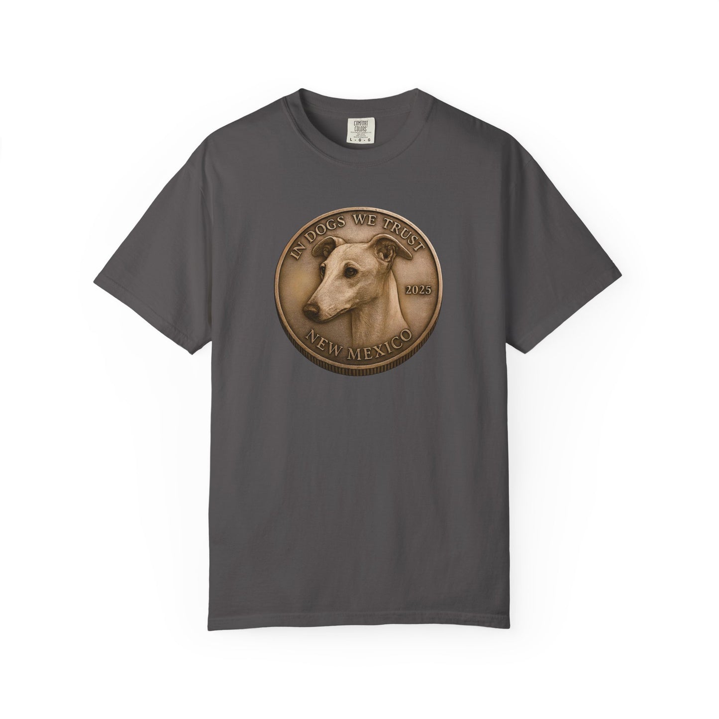 New Mexico State Coin T-Shirt Collection - Proud Dog Breed Illustrations