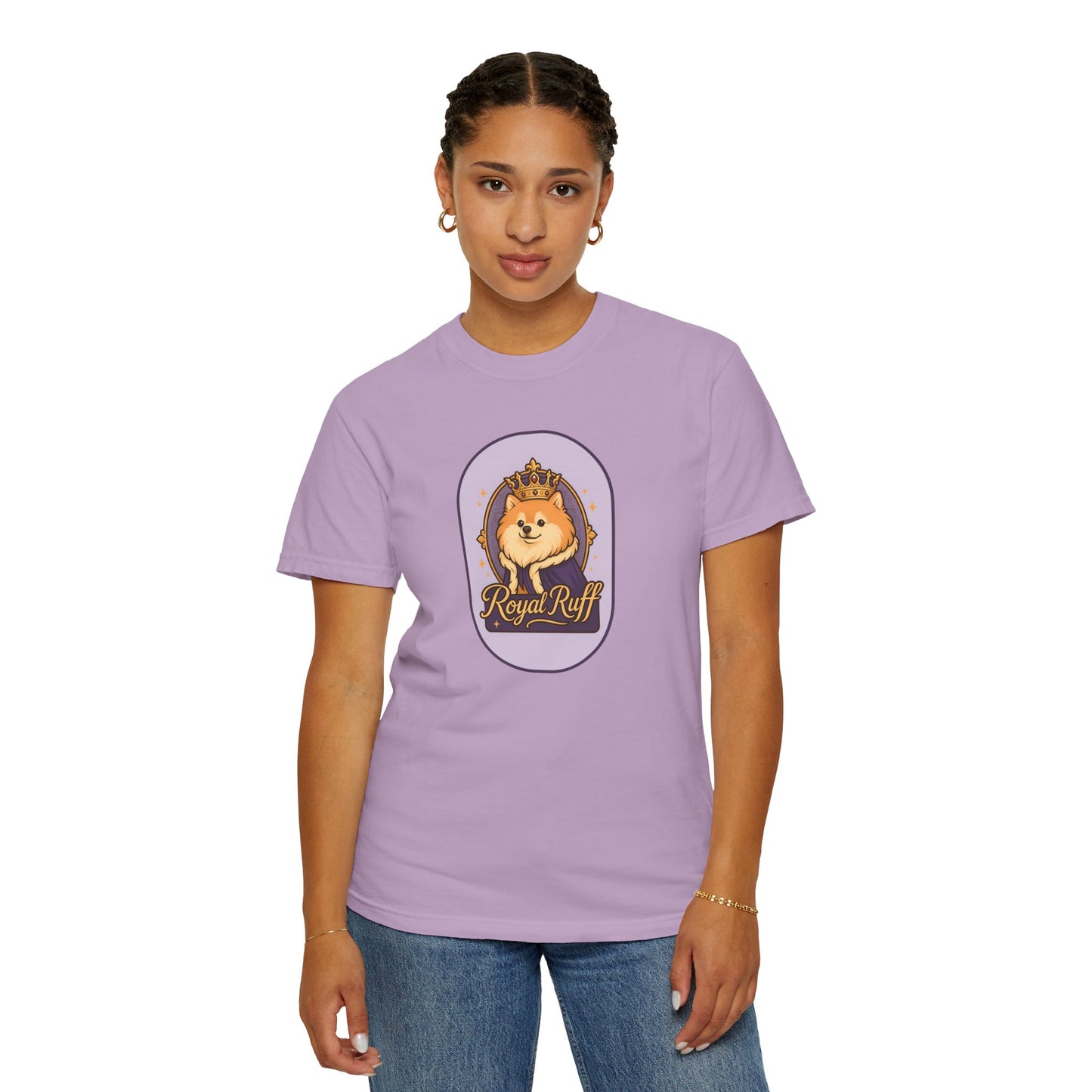 Dog Lover's Royal Ruff T-Shirt - Unisex Funny Pet Tee, Gift for Dog Parents, Cute Animal Shirt, Pet Memorial, Birthday Gift