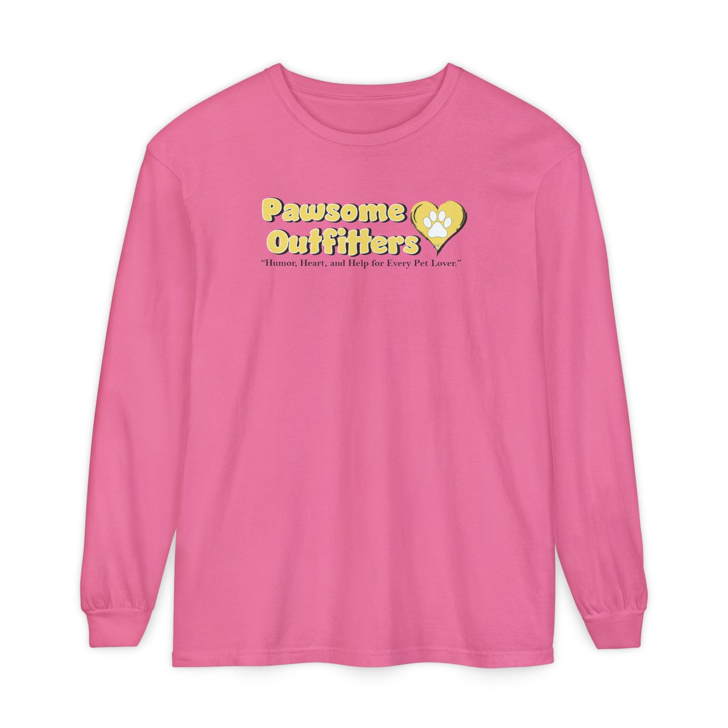 Pawsome Outfitters Unisex Garment-dyed Long Sleeve T-Shirt