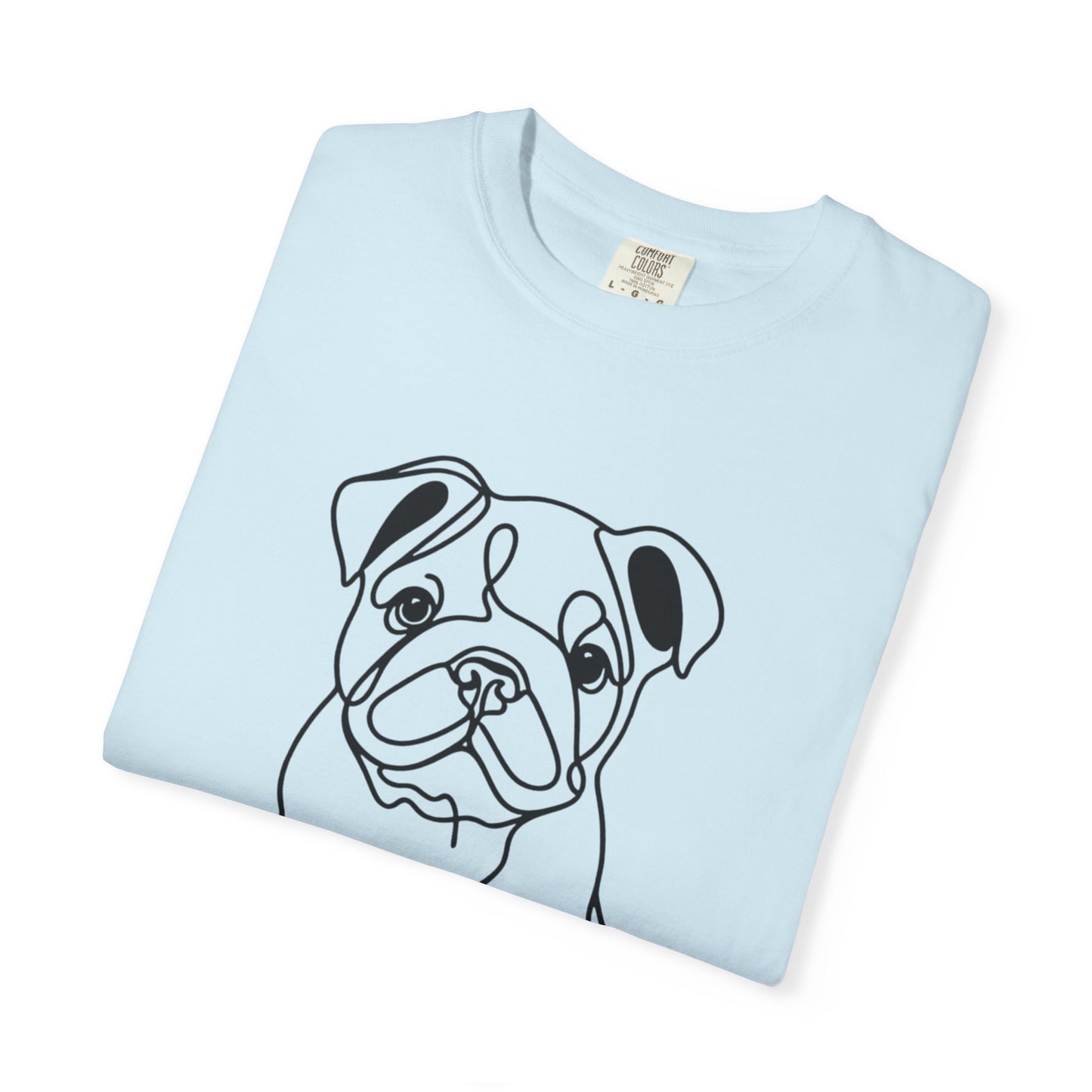 Adorable Bulldog Graphic Unisex T-Shirt