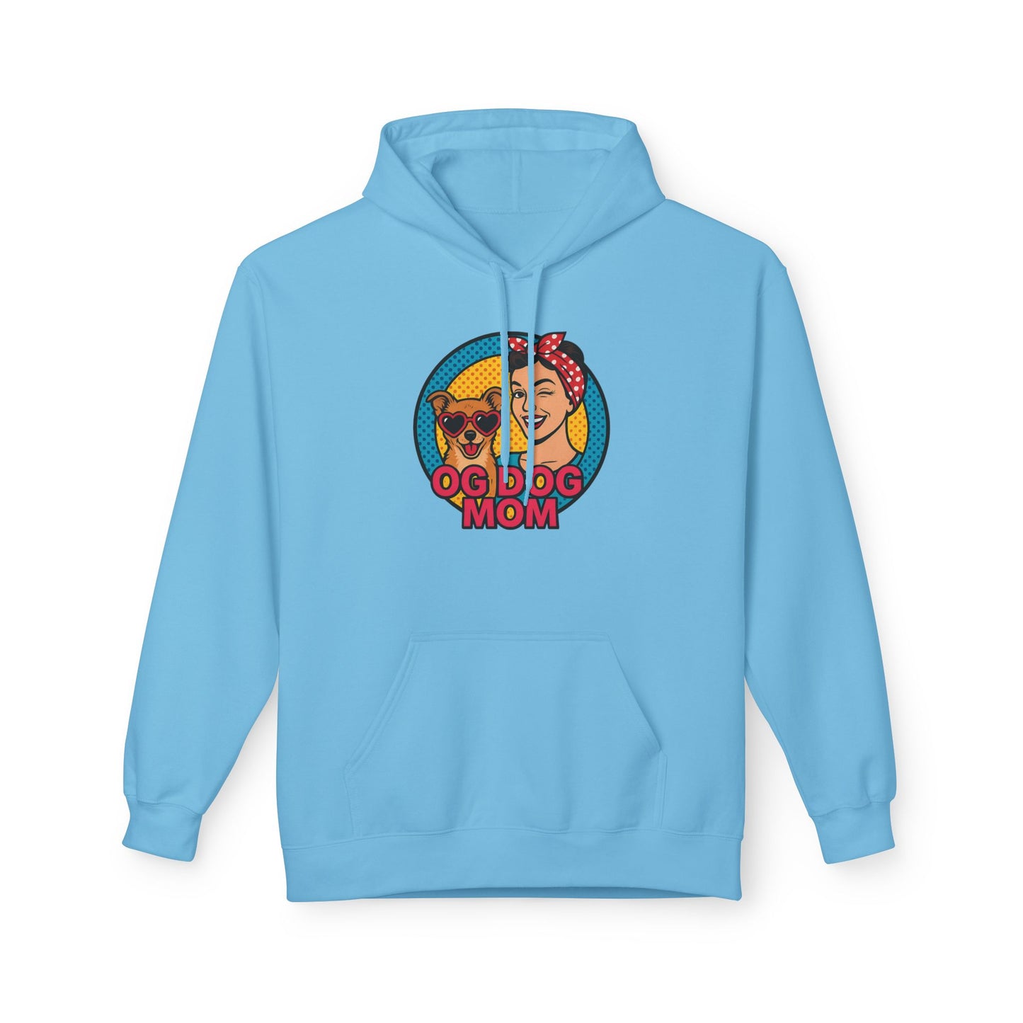 Hoodie for Dog Moms - Unisex Midweight Softstyle Fleece Hoodie