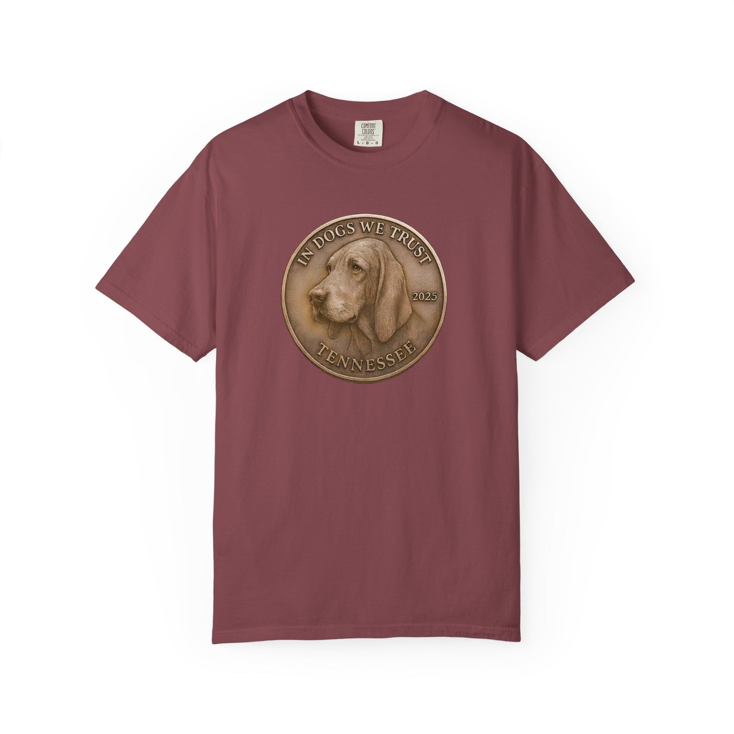 Tennessee State Coin T-Shirt Collection - Proud Dog Breed Illustrations