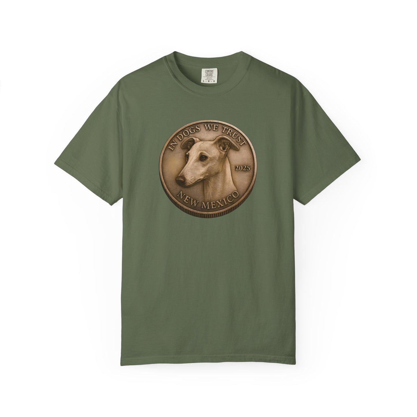 New Mexico State Coin T-Shirt Collection - Proud Dog Breed Illustrations