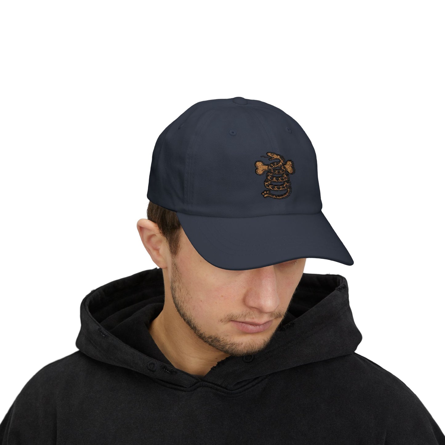 Dad Cap - Patriotic Don't Tread on Me Design