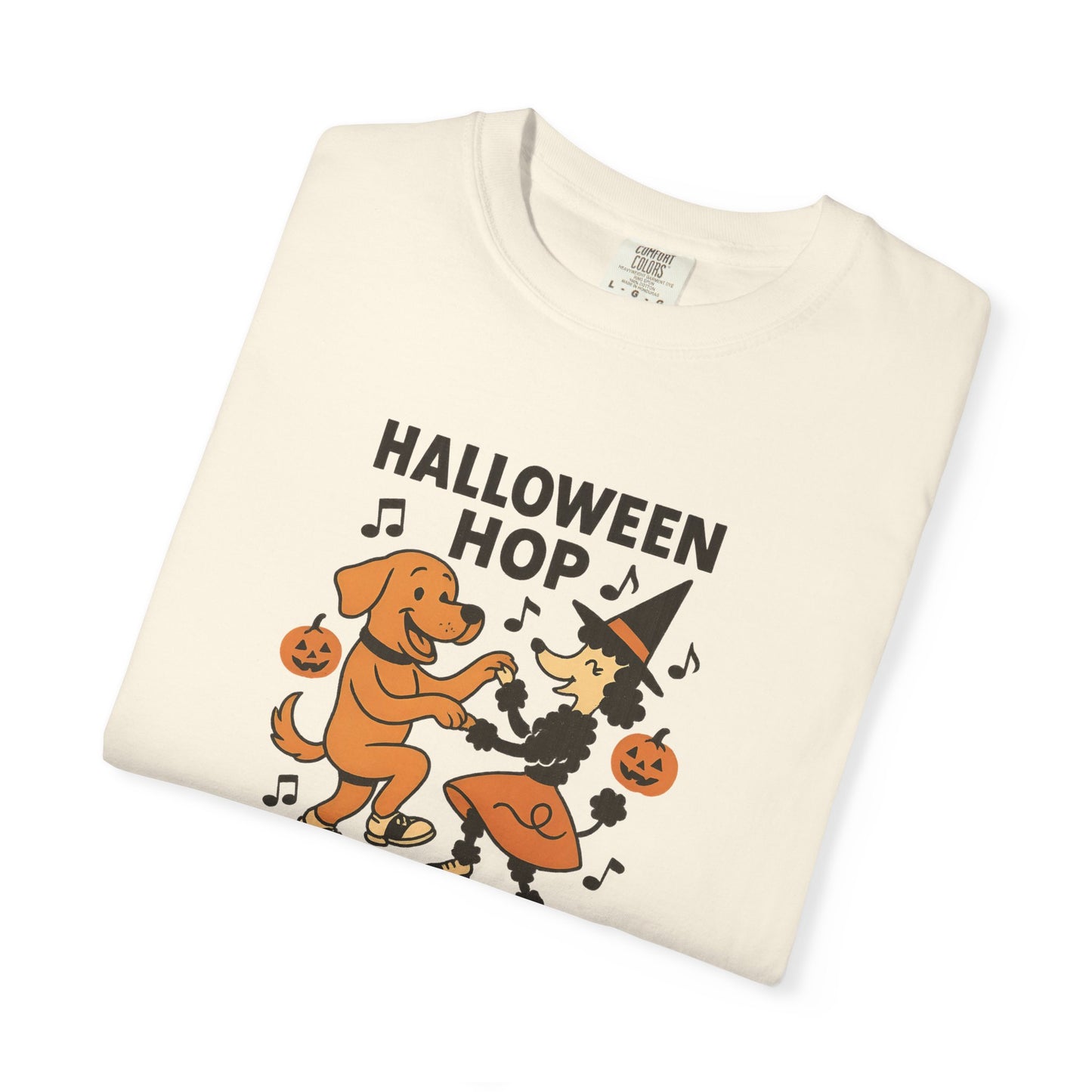 Halloween Hop Unisex T-Shirt, Fun Halloween Tee, Spooky Dance Shirt, Fall Fest Shirt, Unique Halloween Gift
