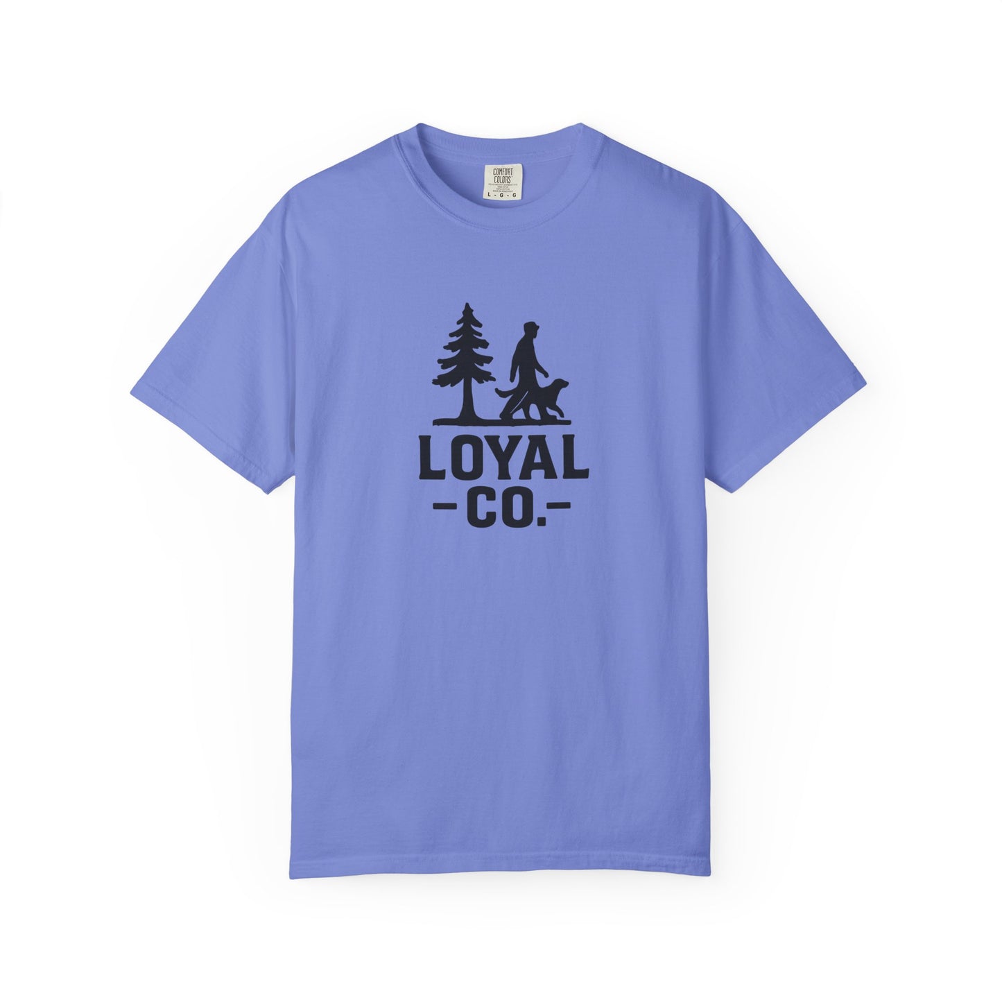 Loyal Co. Unisex Garment-Dyed T-shirt – Perfect for Outdoor Enthusiasts, Casual Wear, Gifts, and Eco-Friendly Fashion