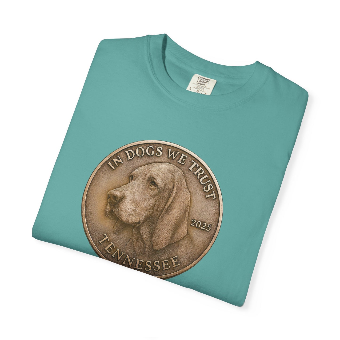 Tennessee State Coin T-Shirt Collection - Proud Dog Breed Illustrations