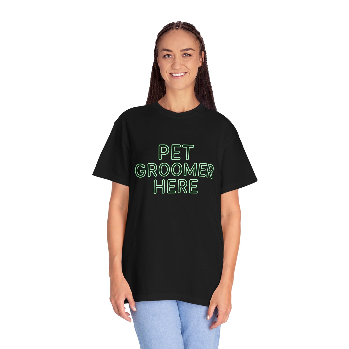 Pet Groomer T-Shirt - Unisex Garment-Dyed Tee for Animal Lovers