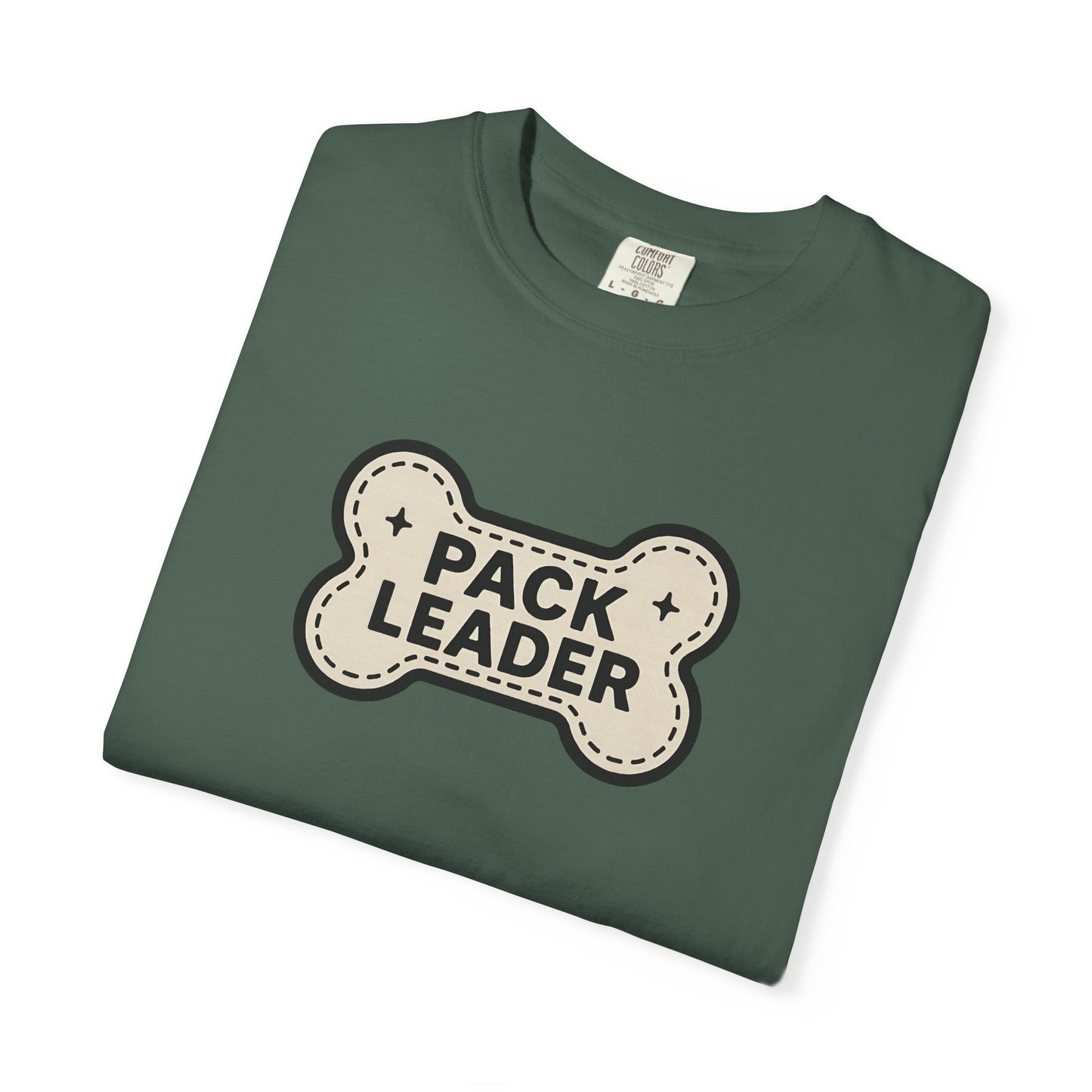 Pack Leader Unisex Garment-Dyed T-Shirt | Funny Dog Owner Gift, Pet Lover Tee, Casual Wear, Dog Mom, Animal Rescue Apparel